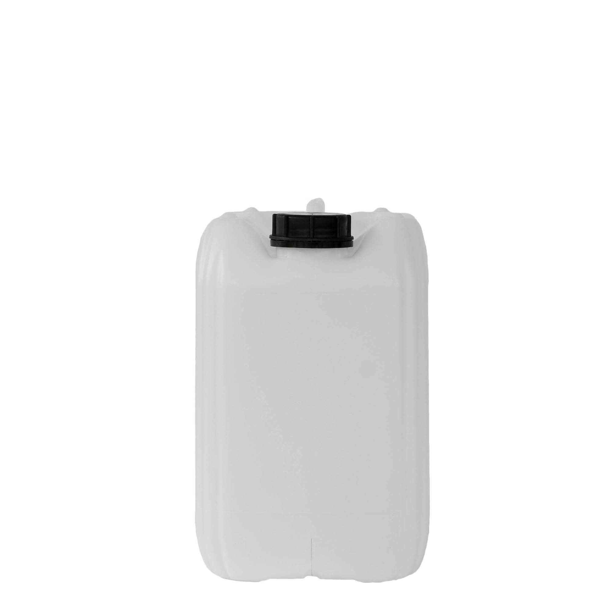 10 l kanister, pravokoten, HDPE-plastika, naraven, odprtina: ND 55