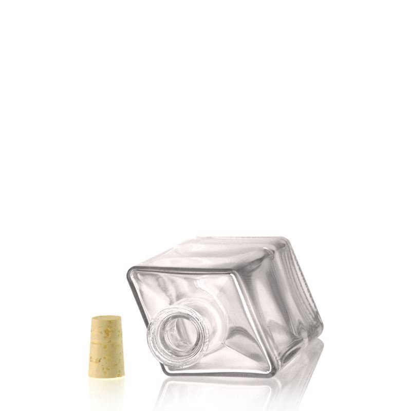 500 ml steklenica iz stekla 'Riva', v obliki romba, odprtina: zamašek 500 ml steklenica iz stekla 'Riva', v obliki romba, odprtina: zamašek