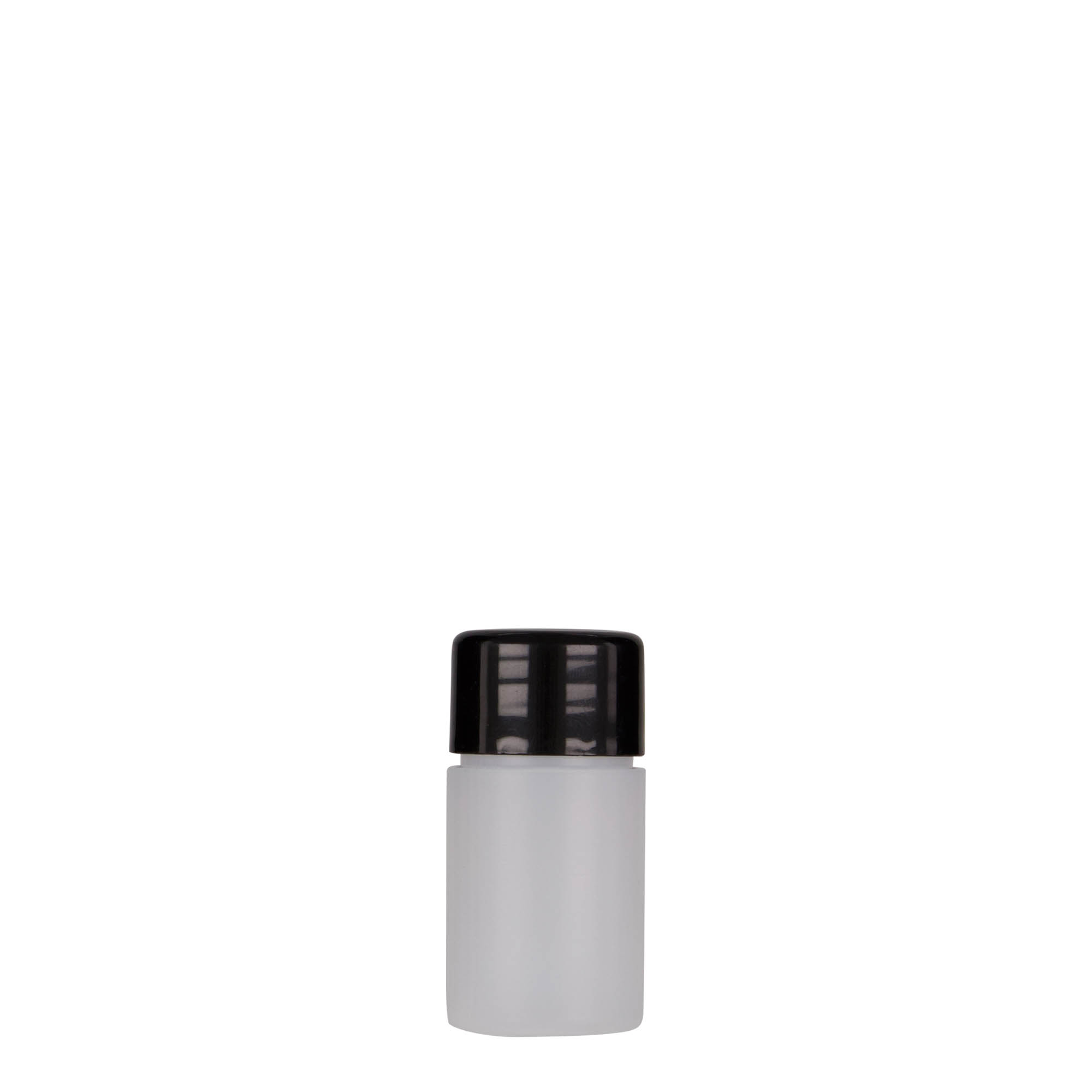 15 ml plastična steklenička 'Tuffy', HDPE, naravna, odprtina: 24/410