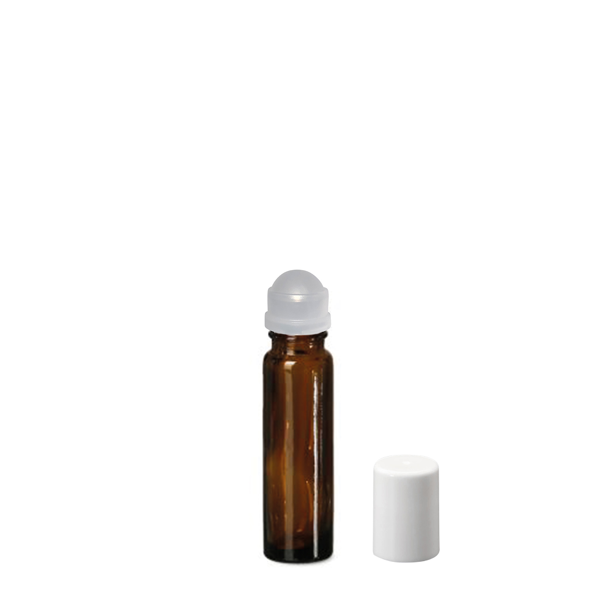 10 ml steklenička z roll-on aplikatorjem, steklo, rjava, odprtina: navojni zamašek 10 ml steklenička z roll-on aplikatorjem, steklo, rjava, odprtina: navojni zamašek