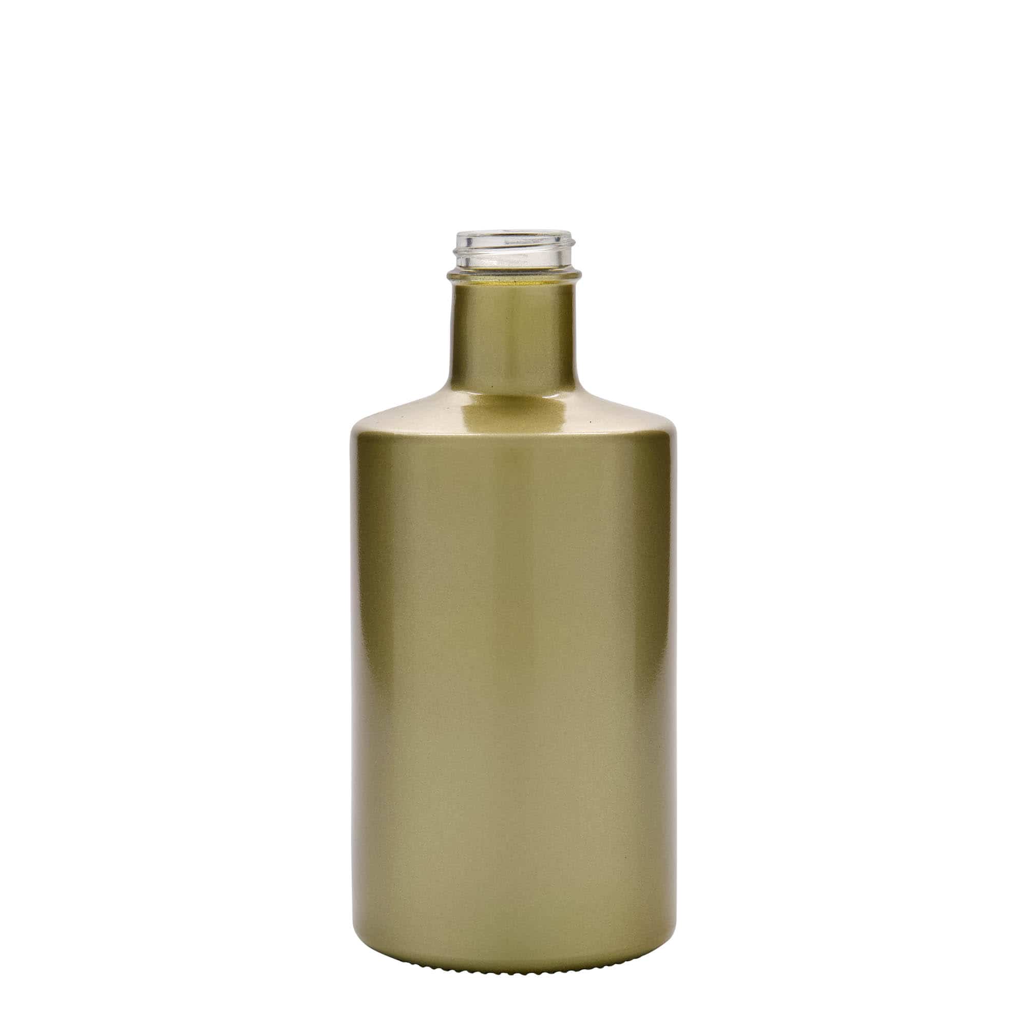500 ml steklena steklenica »Caroline«, zlata, ustje: GPI 33 500 ml steklena steklenica »Caroline«, zlata, ustje: GPI 33