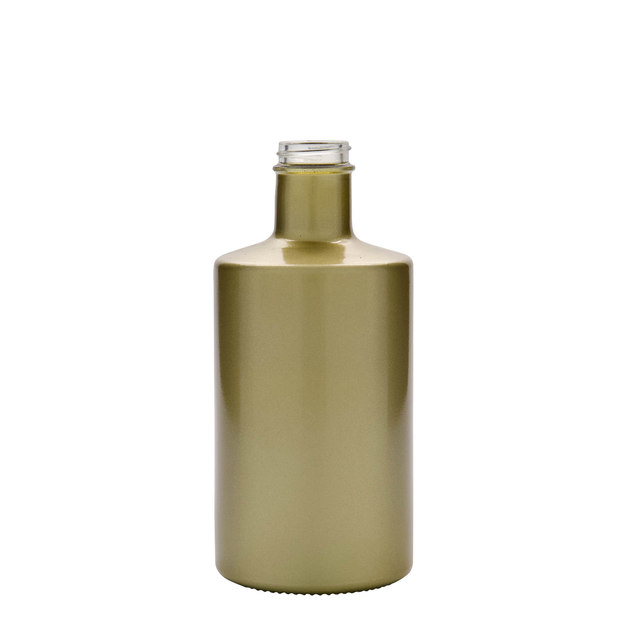 Steklenica iz stekla 500 ml 'Caroline', zlata, odprtina: GPI 33 Steklenica iz stekla 500 ml 'Caroline', zlata, odprtina: GPI 33