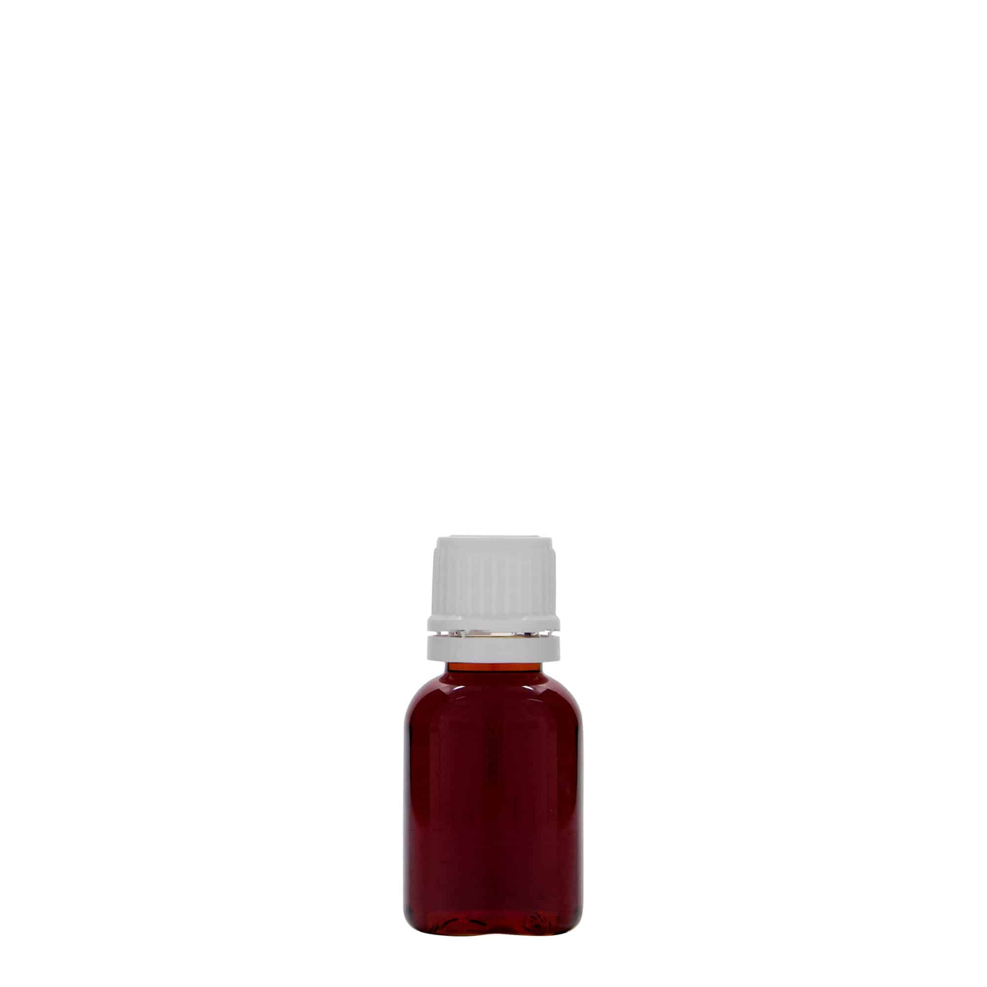20 ml PET medicinska steklenička 'Easy Living', plastika, odprtina: DIN 18