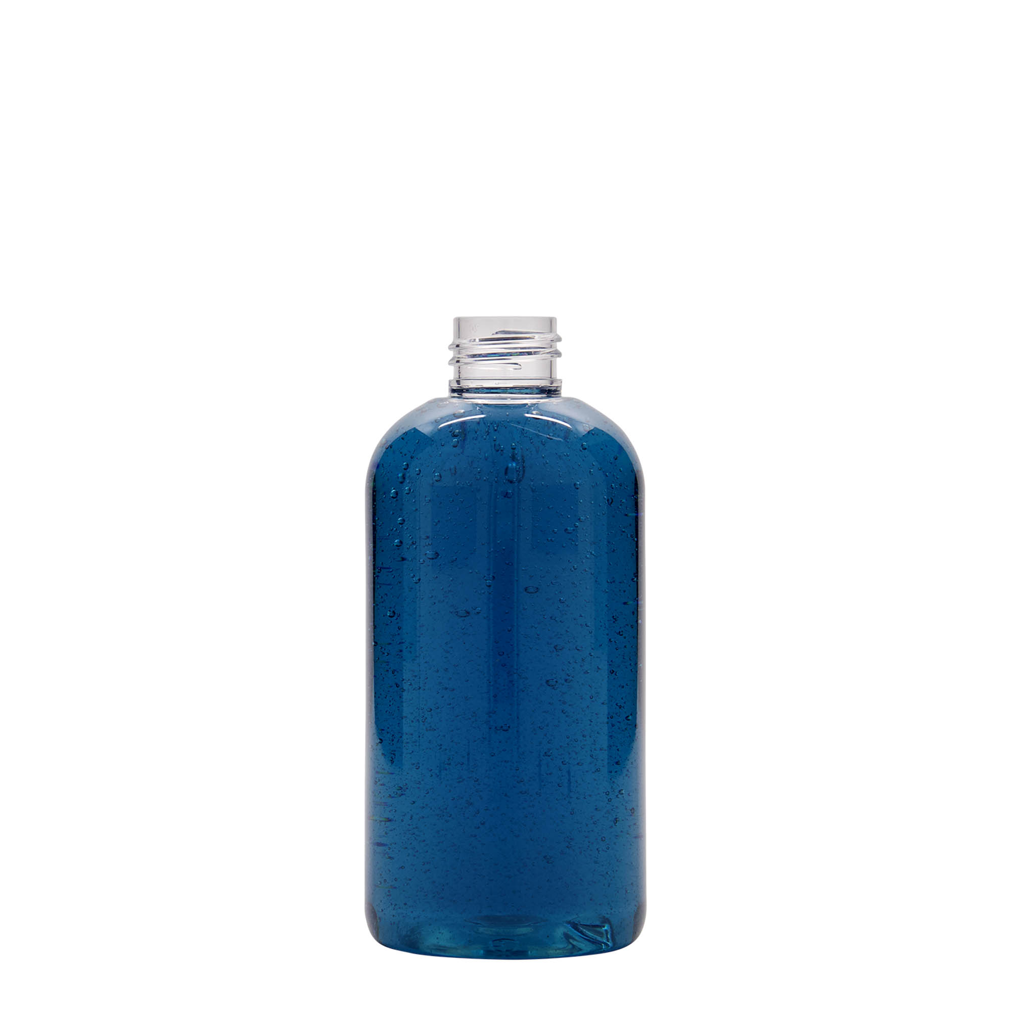 250 ml PET-flaska 'Boston', plastika, odprtina: 24/410 250 ml PET-flaska 'Boston', plastika, odprtina: 24/410