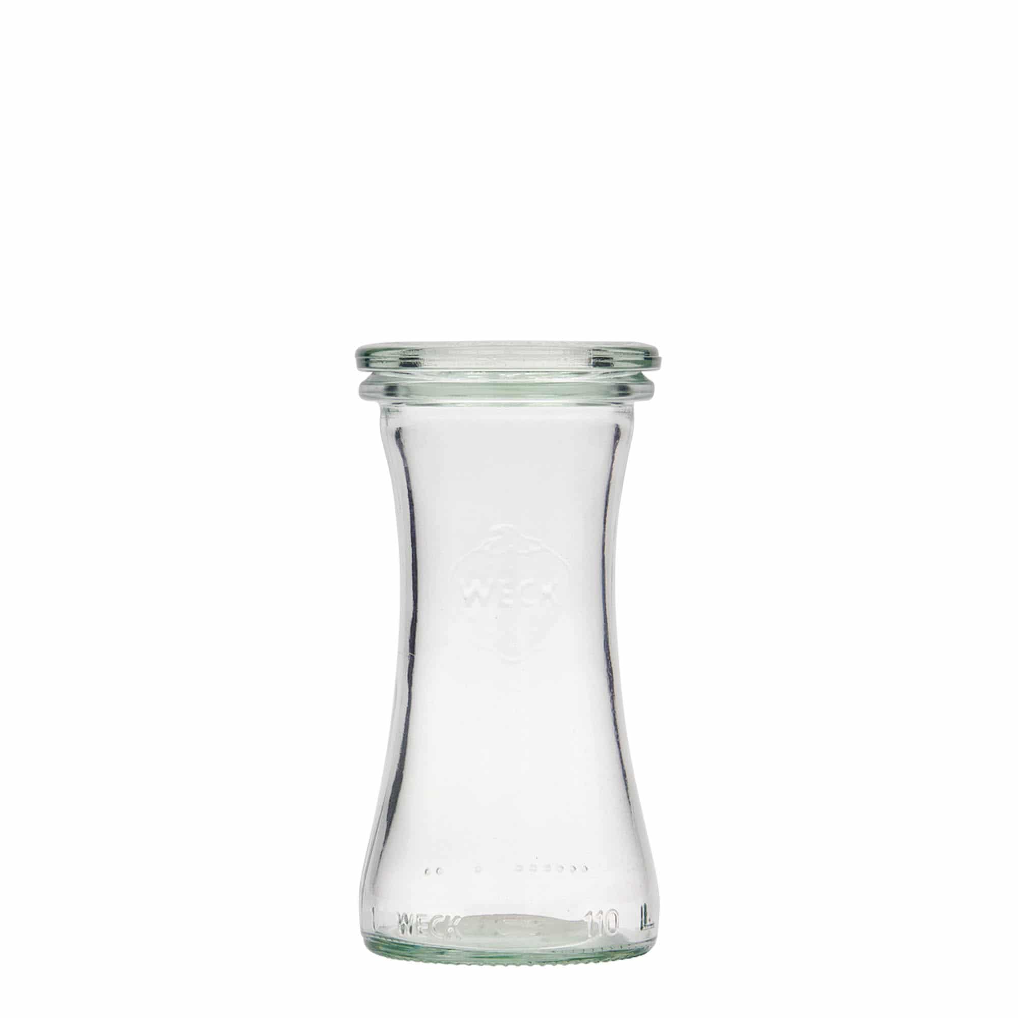 110 ml kozarec za delikatese WECK, ustje: Okrogel rob 110 ml kozarec za delikatese WECK, ustje: Okrogel rob