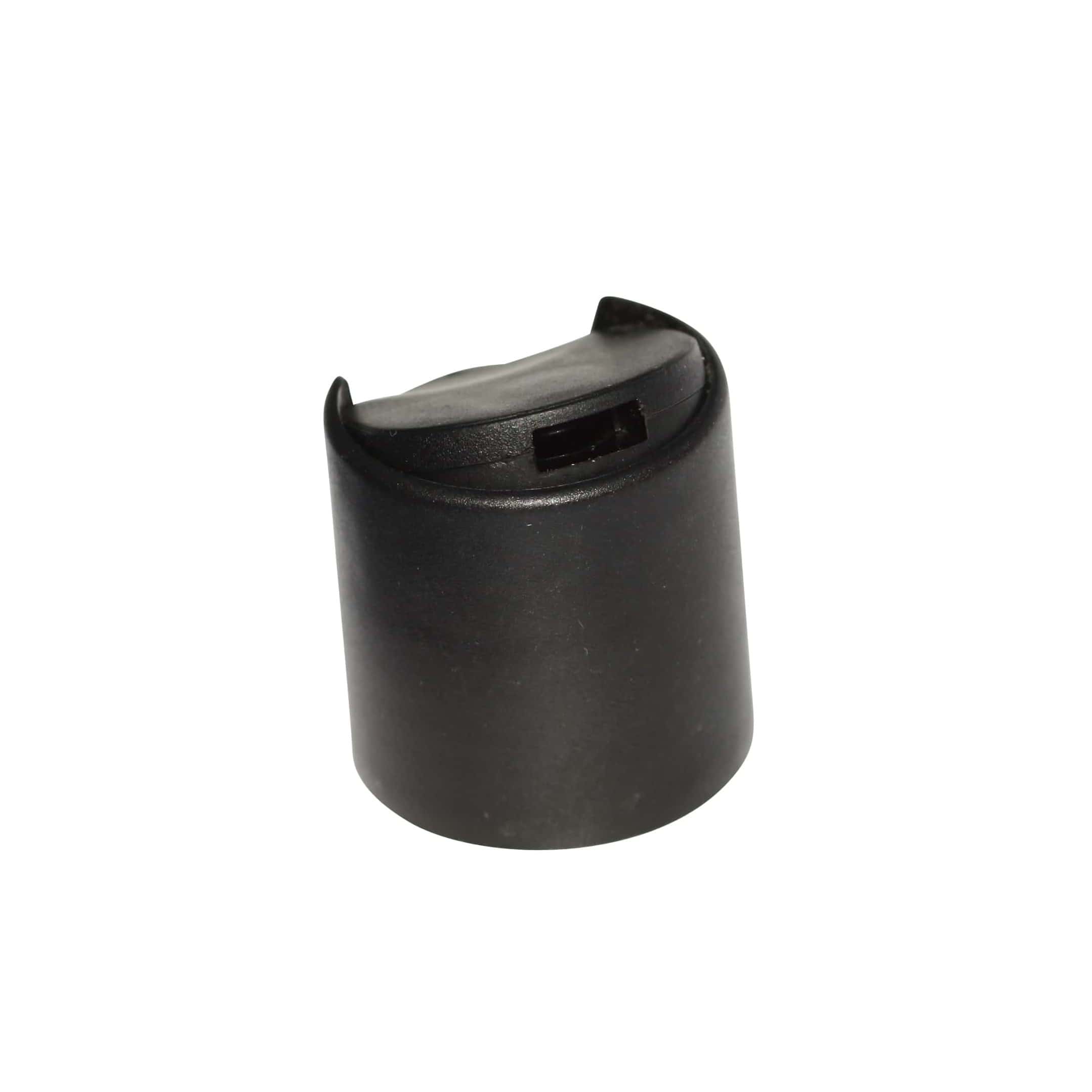 Zavrtni pokrov Disc Top, PP-plastika, črn, za odprtino: 24/410
