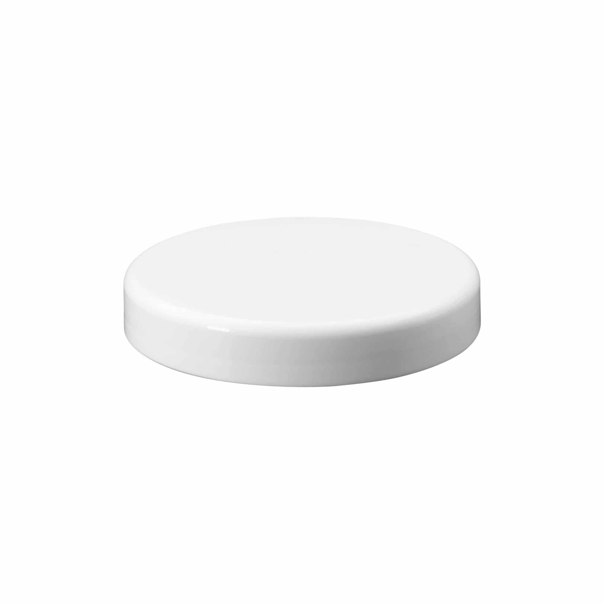 Navojni zamašek, plastika PP, bela, za ustje: 100/400 Navojni zamašek, plastika PP, bela, za ustje: 100/400