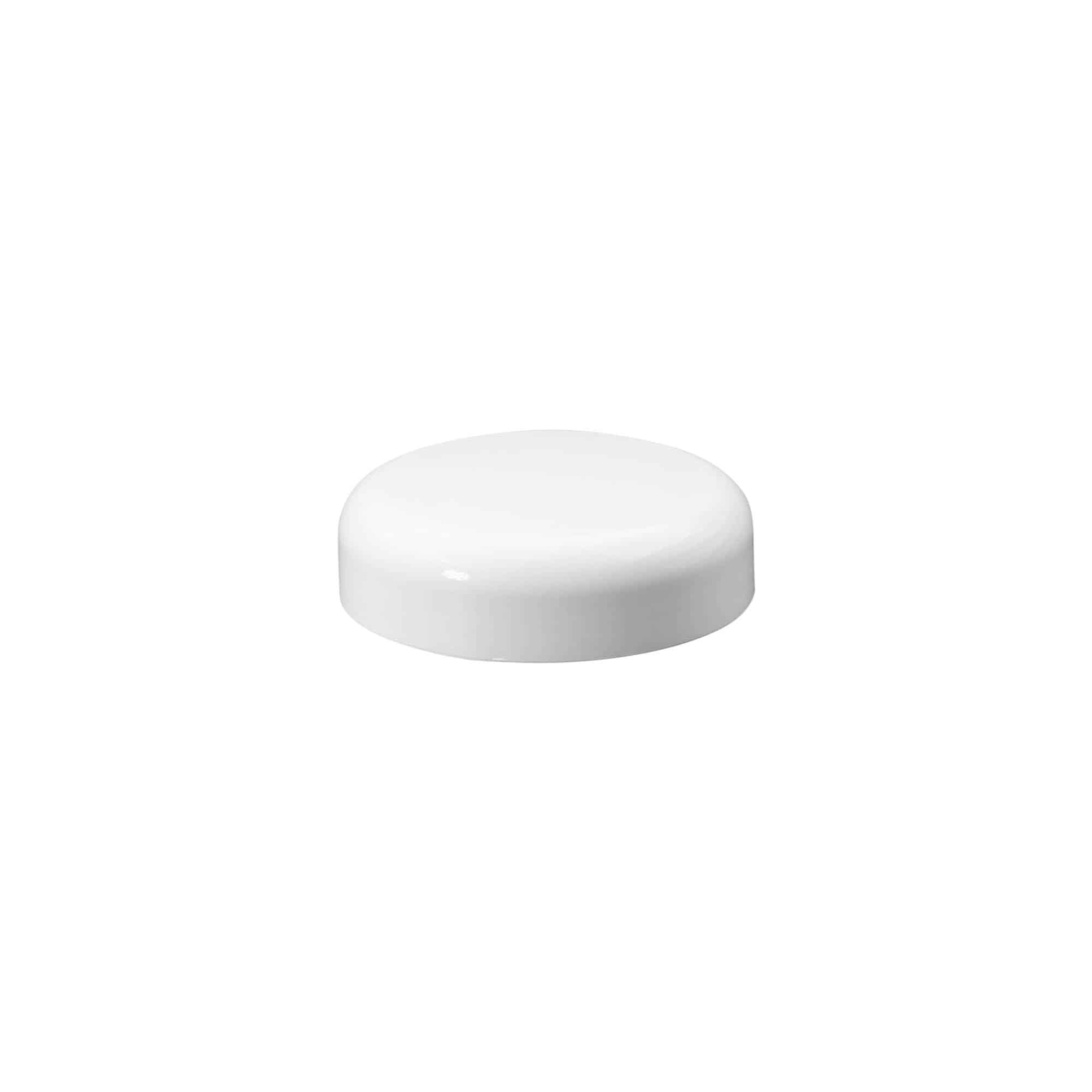 Navojni zamašek za 50 ml »Bianca«, plastika PP, bela Navojni zamašek za 50 ml »Bianca«, plastika PP, bela