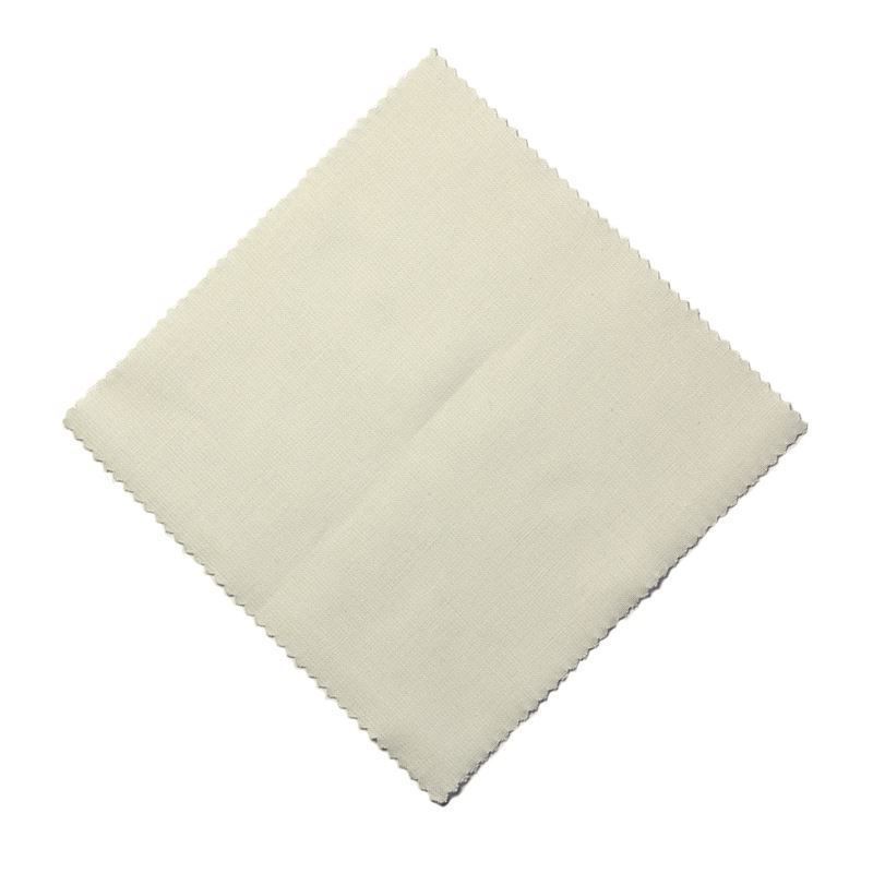 Prtiček iz tkanine 15×15, kvadratni, tekstil, kremasta, ustje: TO58-TO82