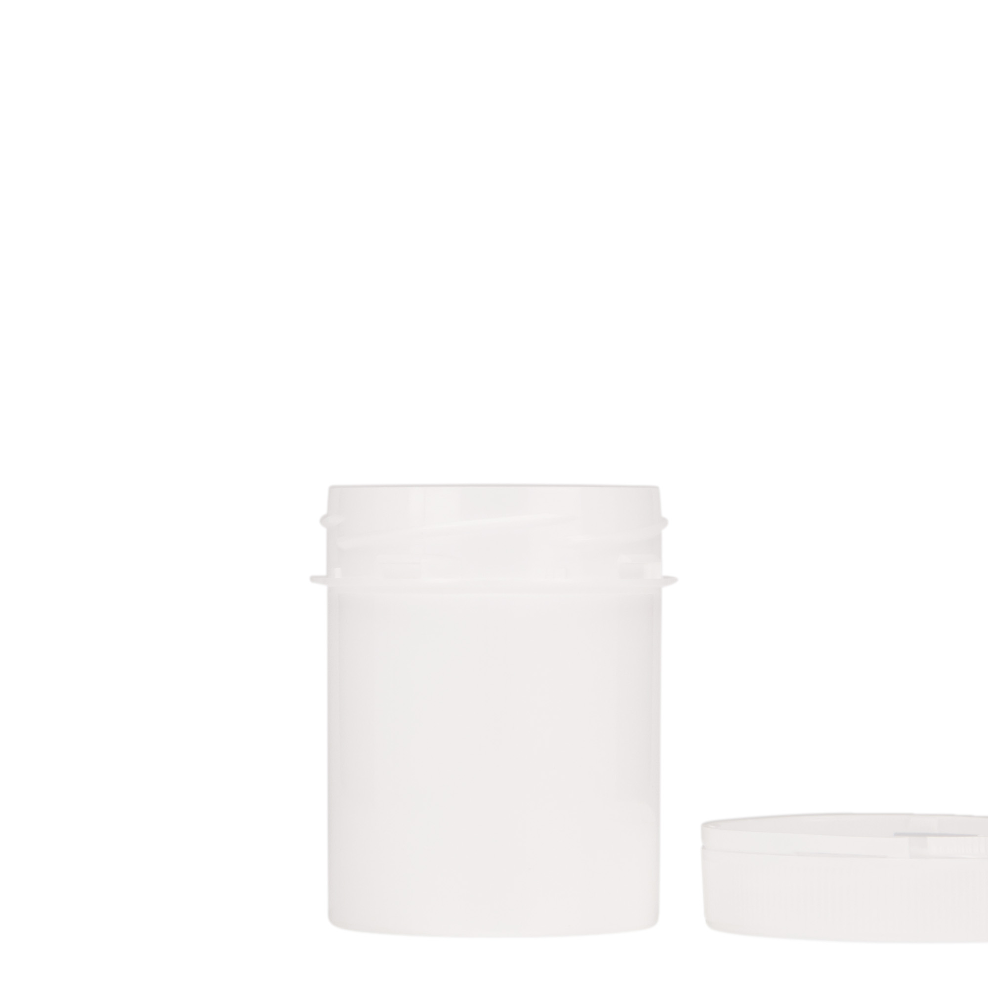 150 ml plastična posoda 'Securilock', PP, bela, odprtina: navojni pokrov 150 ml plastična posoda 'Securilock', PP, bela, odprtina: navojni pokrov