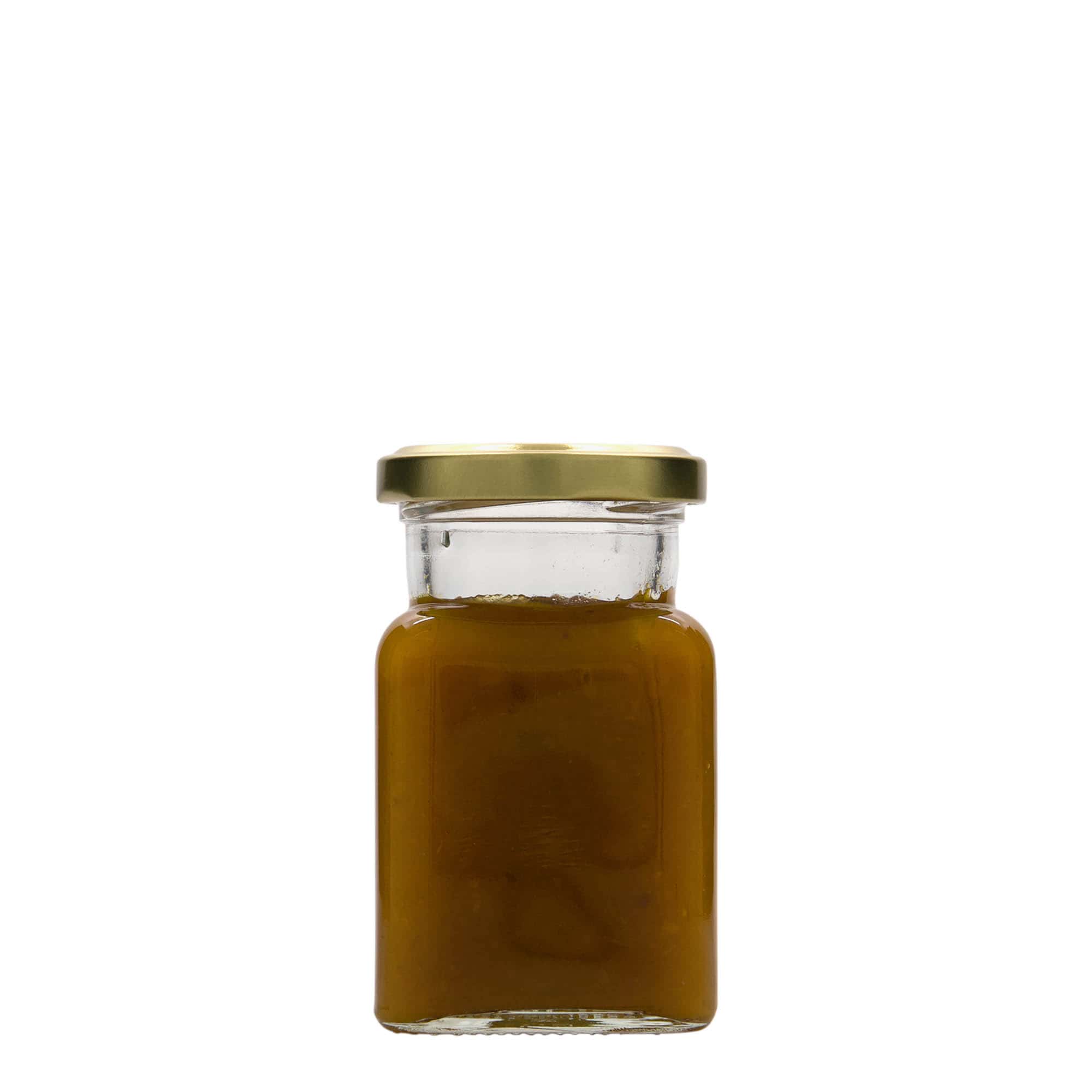 150 ml kvadratni kozarec, odprtina: Twist-Off (TO 53)
