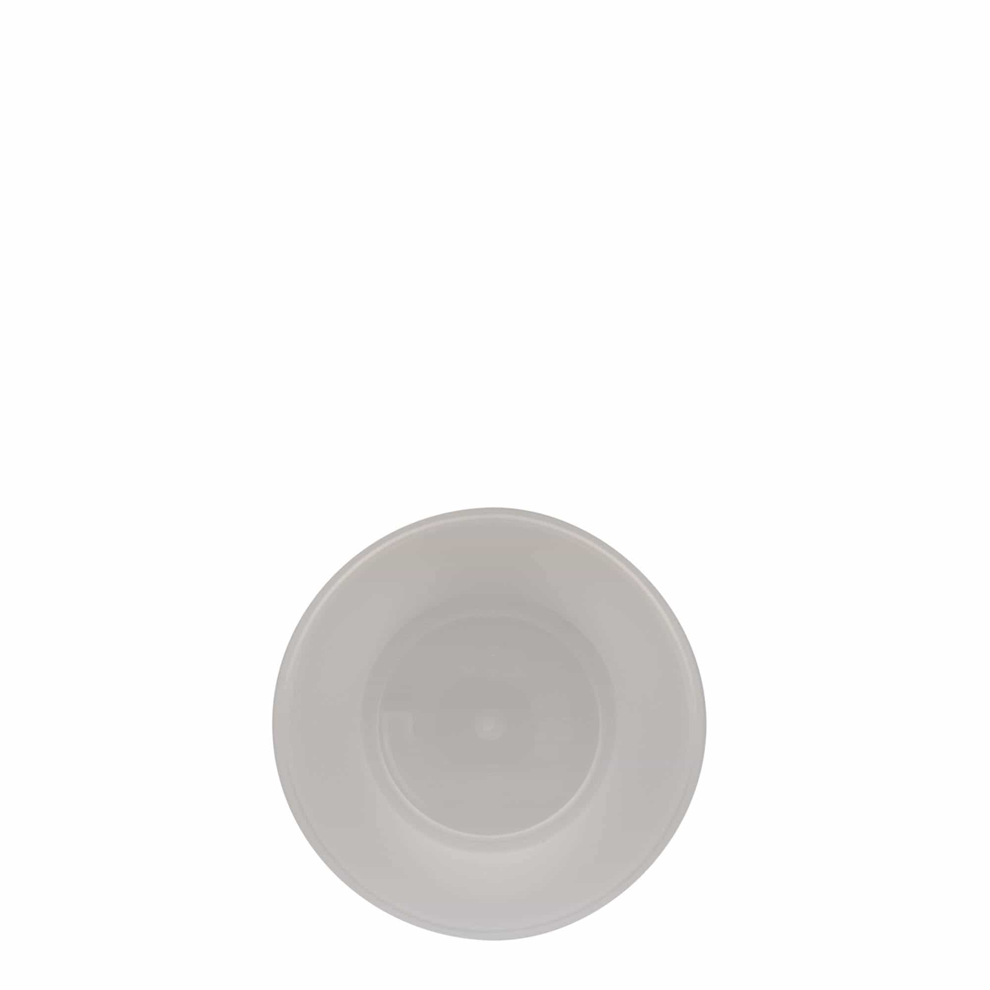250 ml plastična posoda »Magic«, PP, naravna, ustje: navojni zamašek