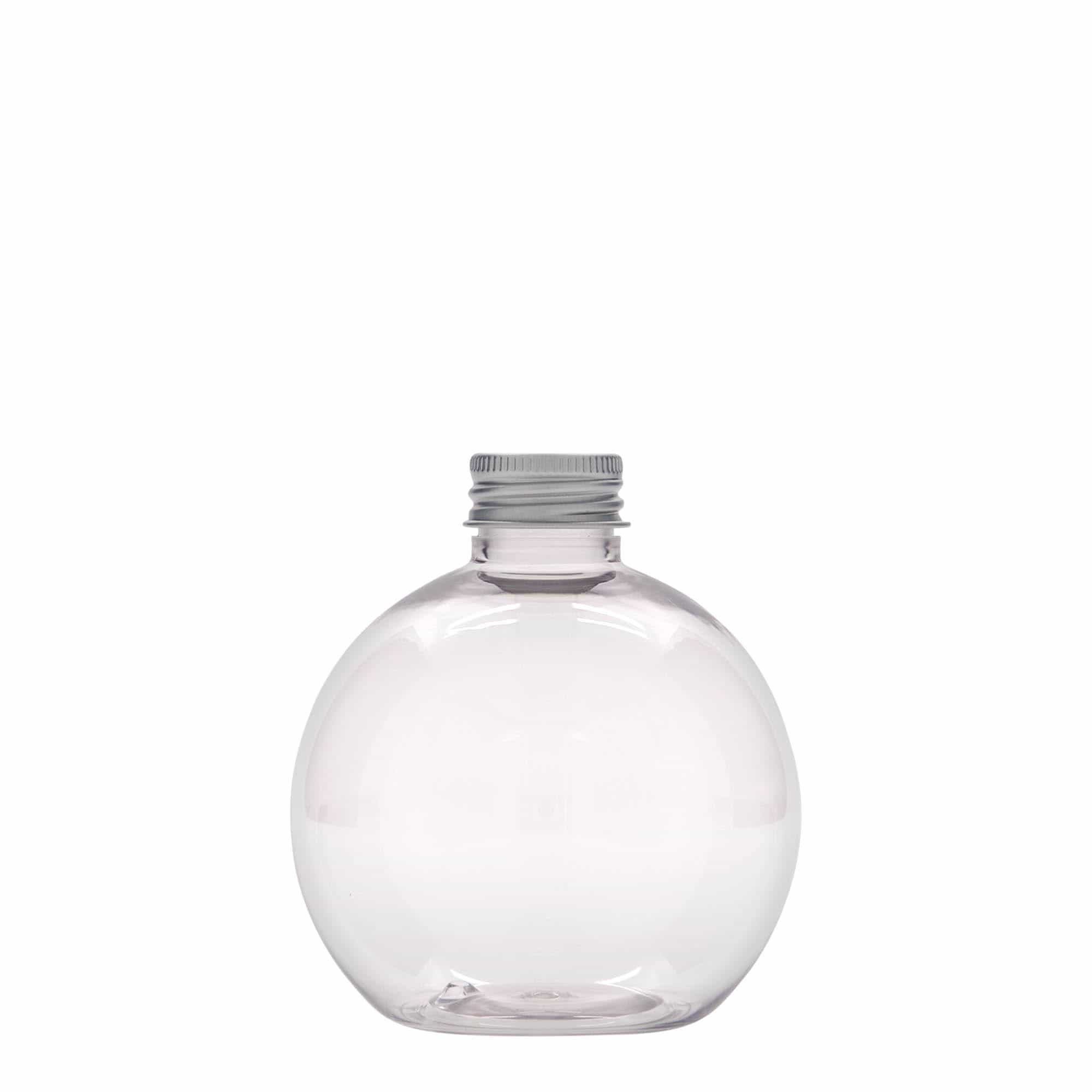 250 ml steklenica iz PET plastike »Perry«, okrogla, plastika, ustje: 24/410 250 ml steklenica iz PET plastike »Perry«, okrogla, plastika, ustje: 24/410