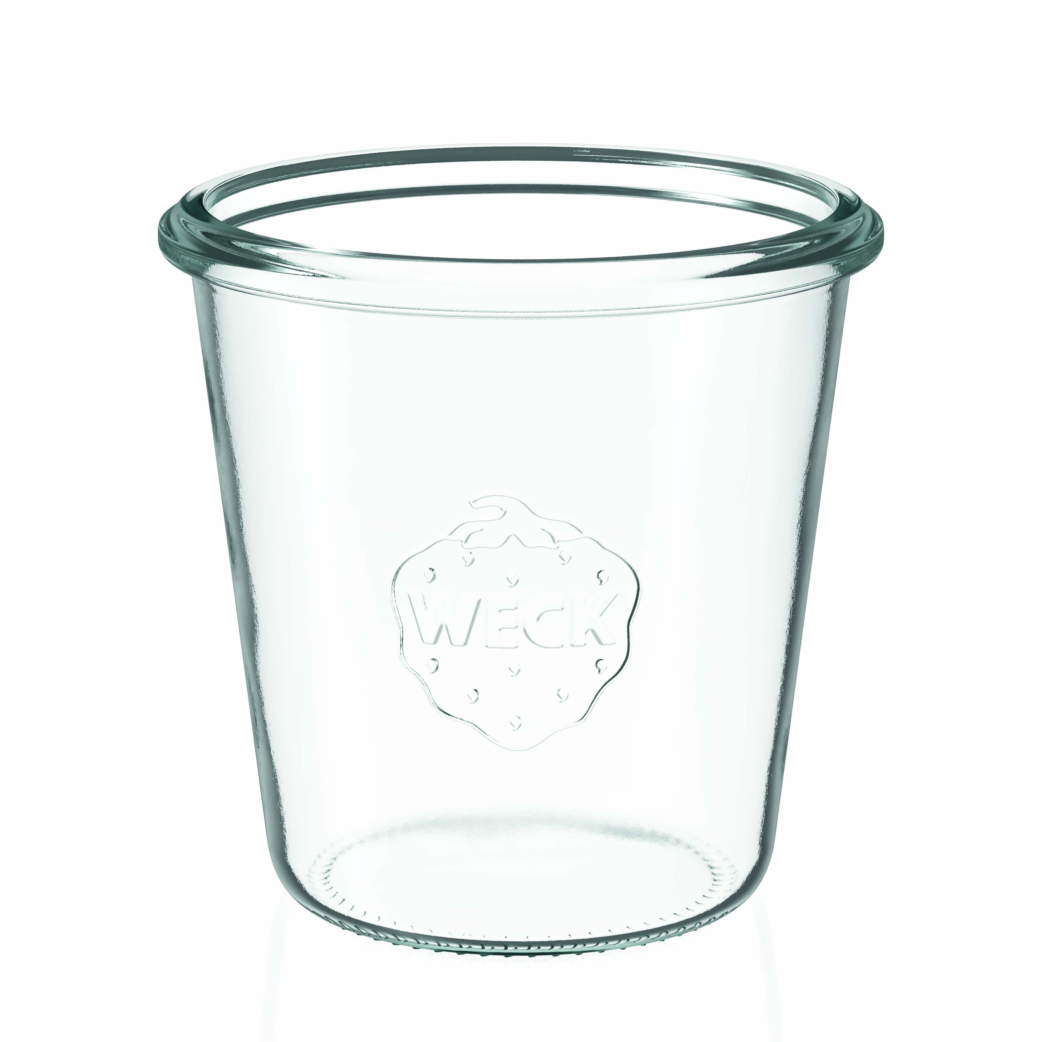 6x 290 ml visok WECK kozarec za vlaganje s steklenim pokrovom RR 80