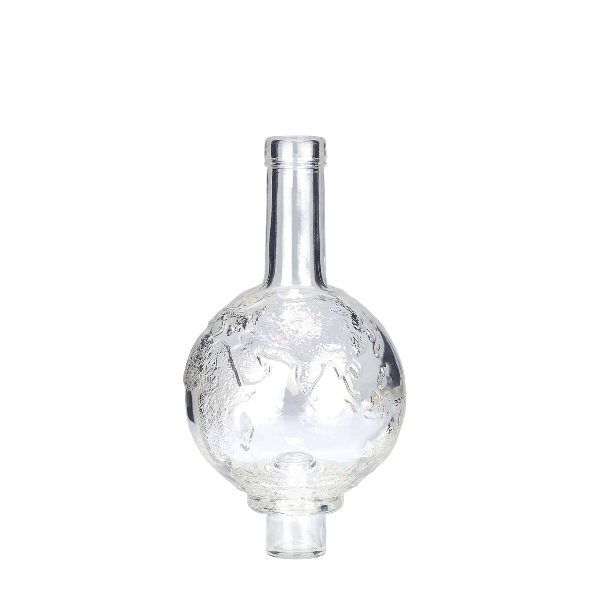 500 ml steklena steklenica »Globus«, ustje: pluta 500 ml steklena steklenica »Globus«, ustje: pluta