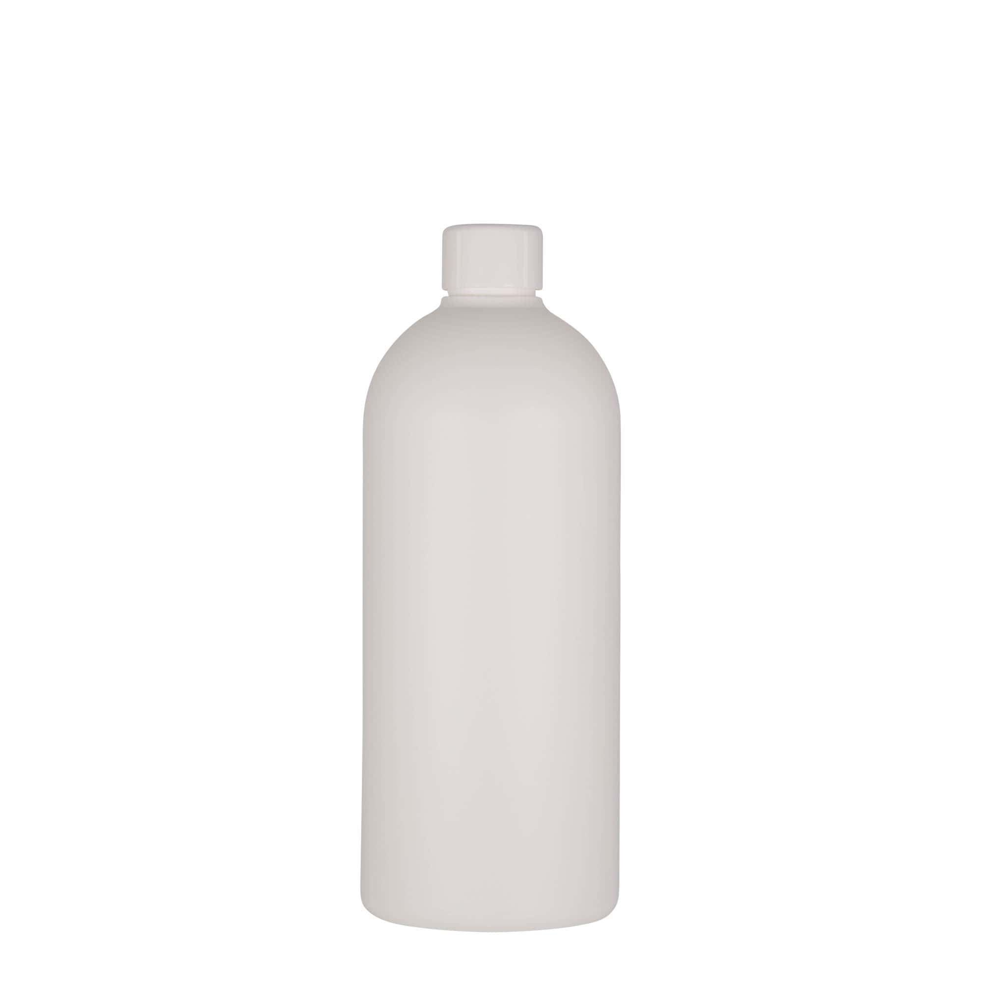 500 ml plastična steklenica »Tuffy«, HDPE, bela, ustje: GPI 24/410
