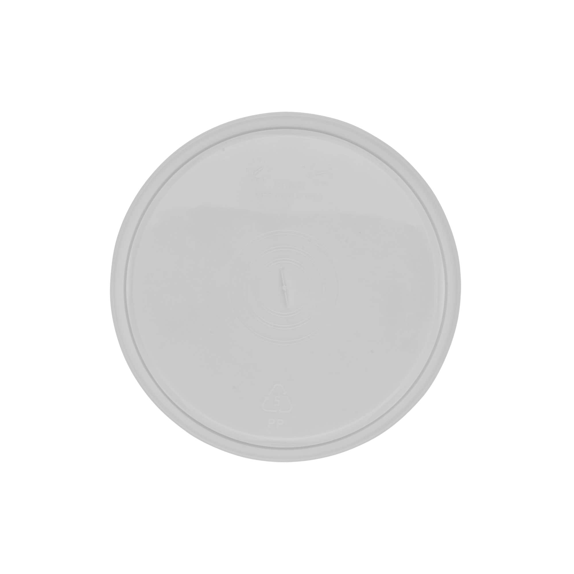 Pokrov za 1,8 l vedro, plastika PP, bela