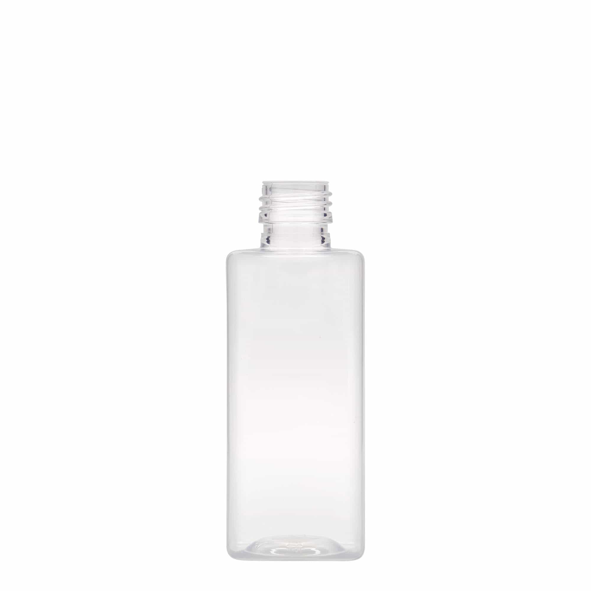 250 ml steklenica iz PET plastike »Karl«, kvadratna, plastika, ustje: PP 28 250 ml steklenica iz PET plastike »Karl«, kvadratna, plastika, ustje: PP 28