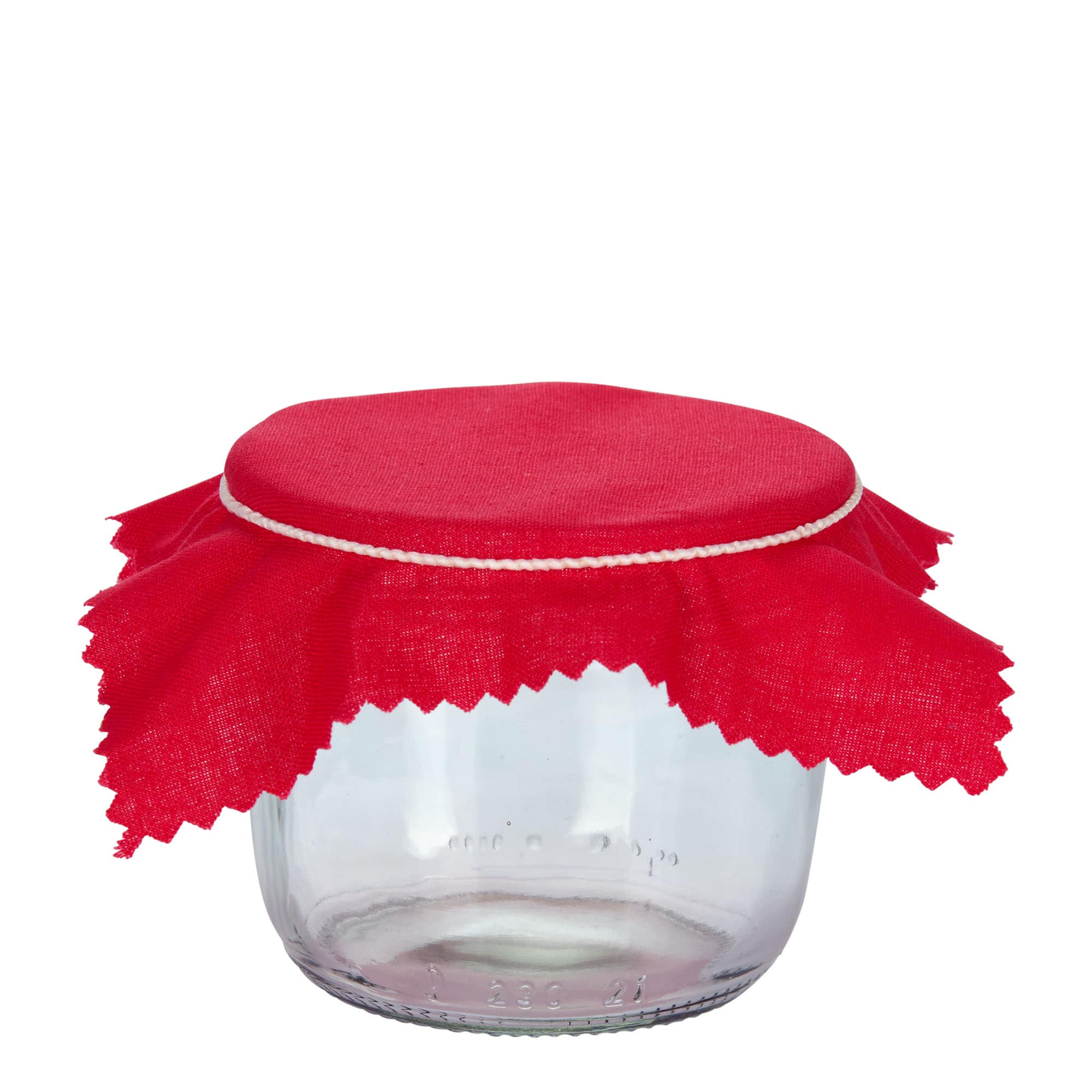 Tkaninska podloga 12x12, kvadratna, tekstil, rdeča, odprtina: TO38-TO53