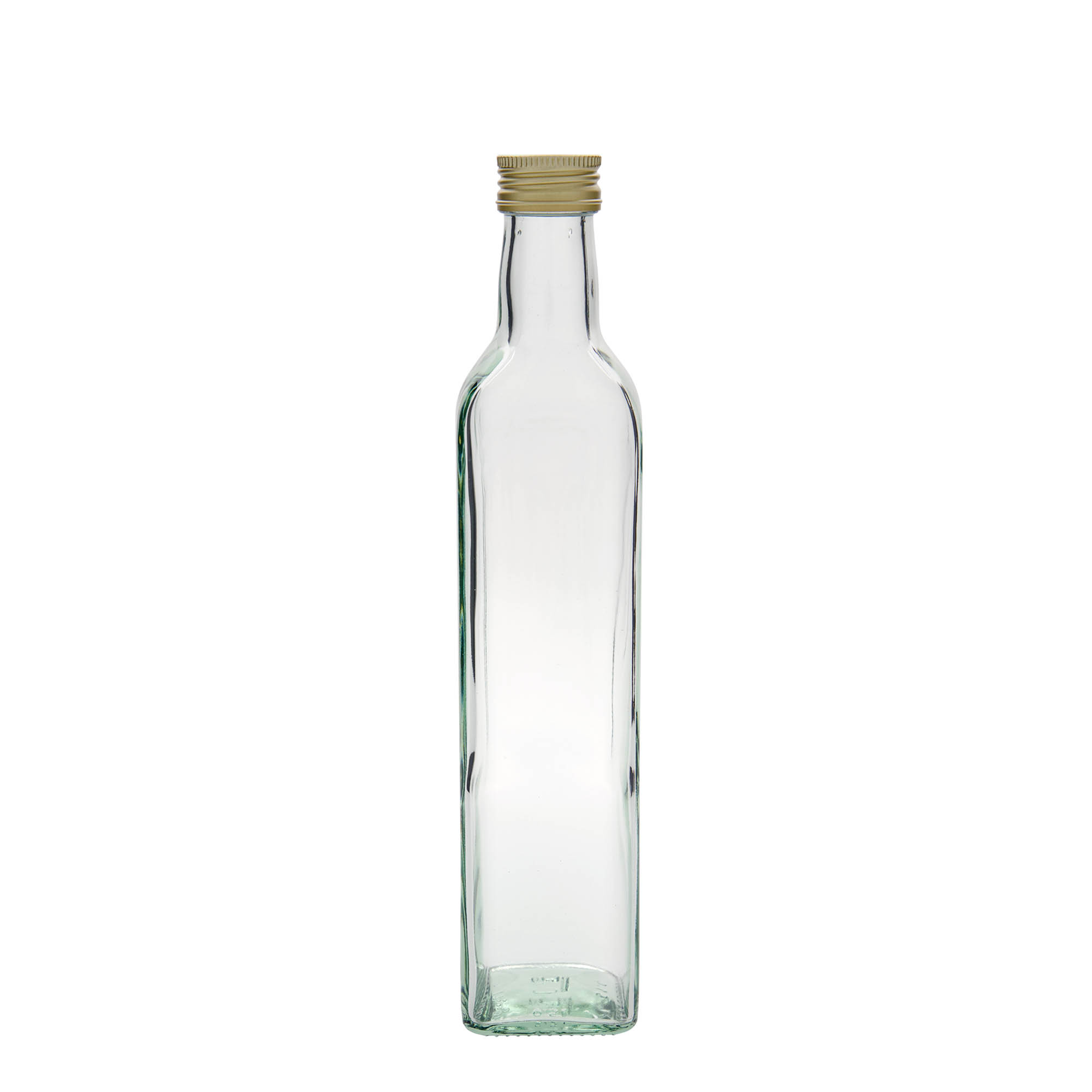 500 ml steklenica iz stekla 'Marasca', kvadratna, odprtina: PP 31,5