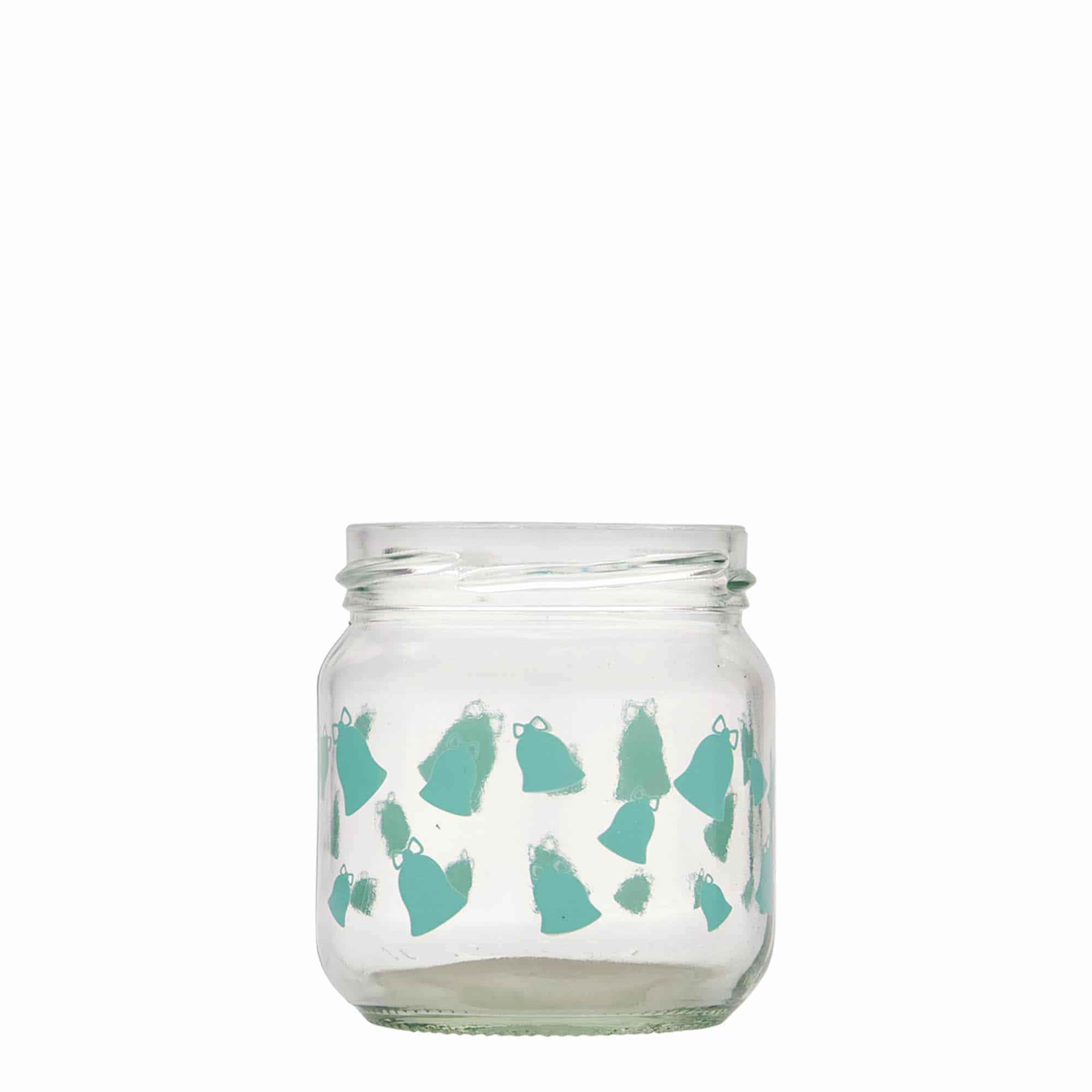 212 ml okrogla steklenica, motiv: Kling, zvonček, odprtina: Twist-Off (TO 66)