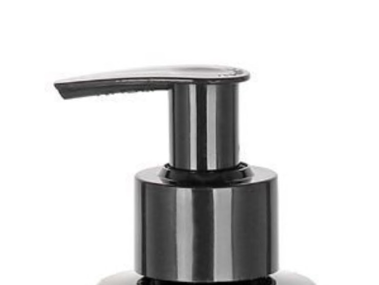 Zaporna črpalka z navojem, PP-plastika, črna, za odprtino: 24/410 Zaporna črpalka z navojem, PP-plastika, črna, za odprtino: 24/410