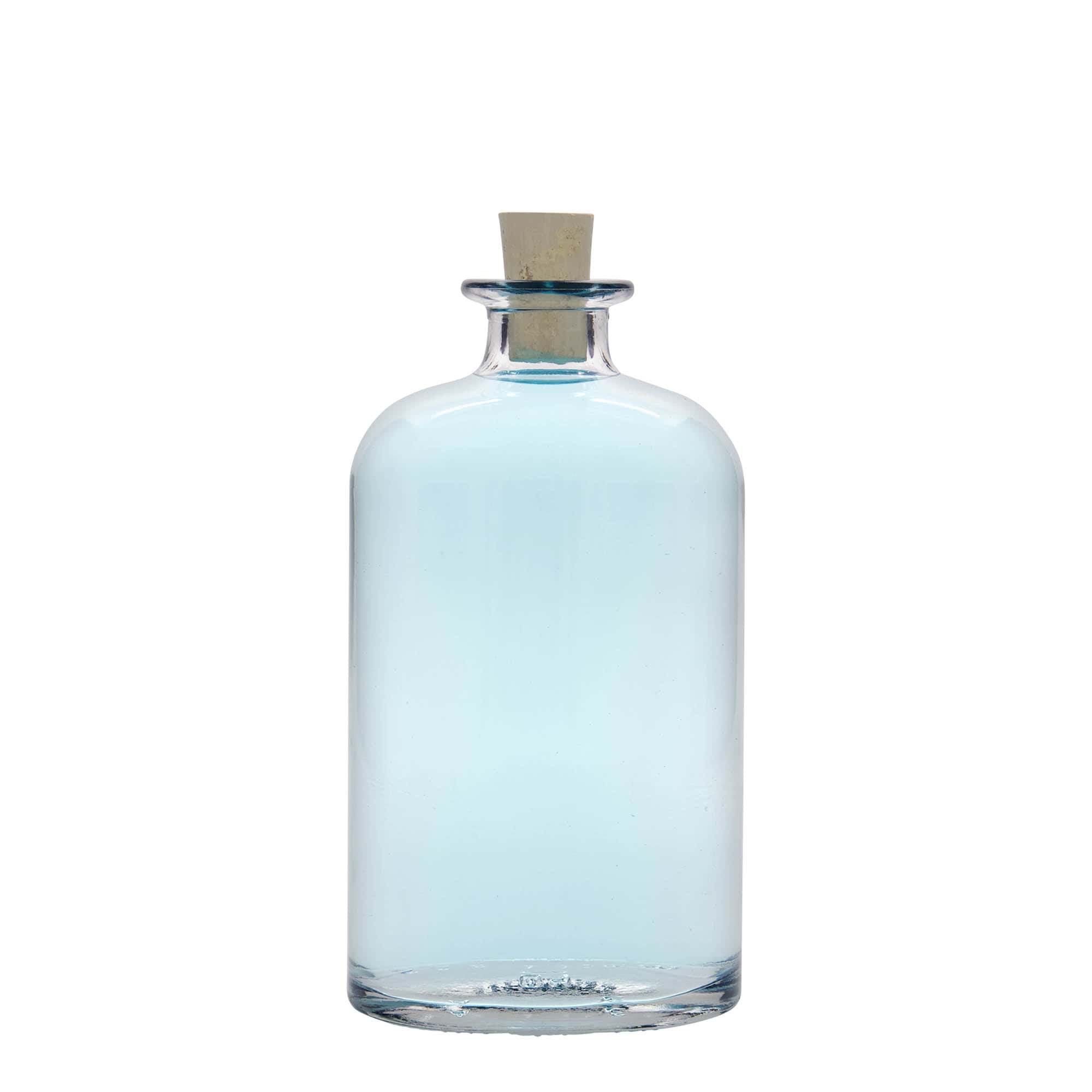 500 ml steklena steklenica »Dundee«, ovalna, ustje: pluta 500 ml steklena steklenica »Dundee«, ovalna, ustje: pluta