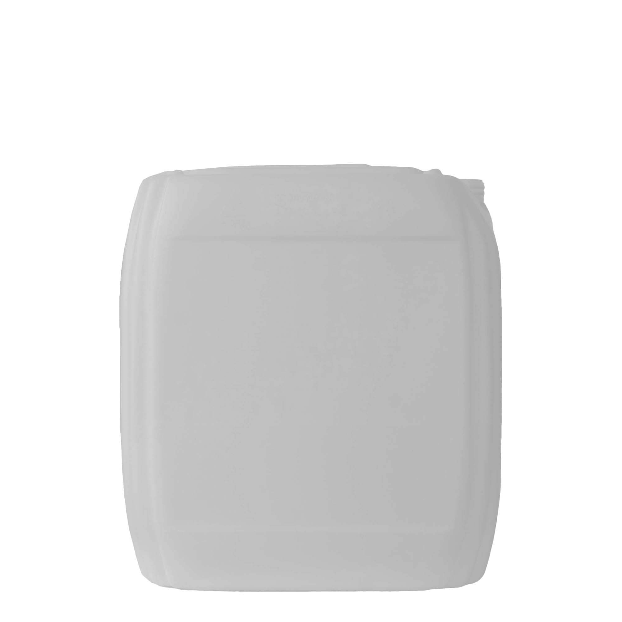 30 l kanister, pravokoten, HDPE-plastika, naraven, odprtina: ND 60