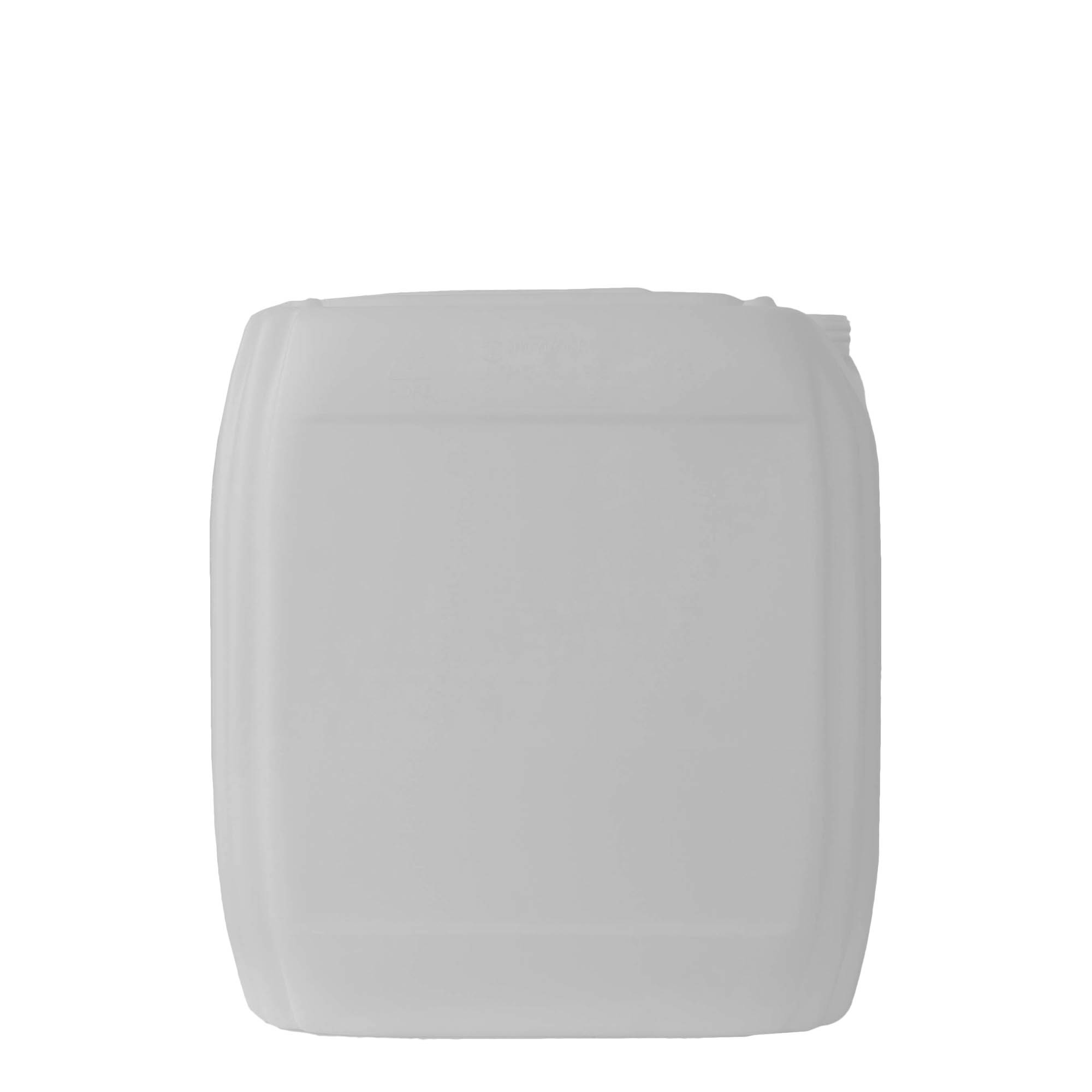 30 l kanister, pravokoten, HDPE-plastika, naraven, odprtina: ND 60