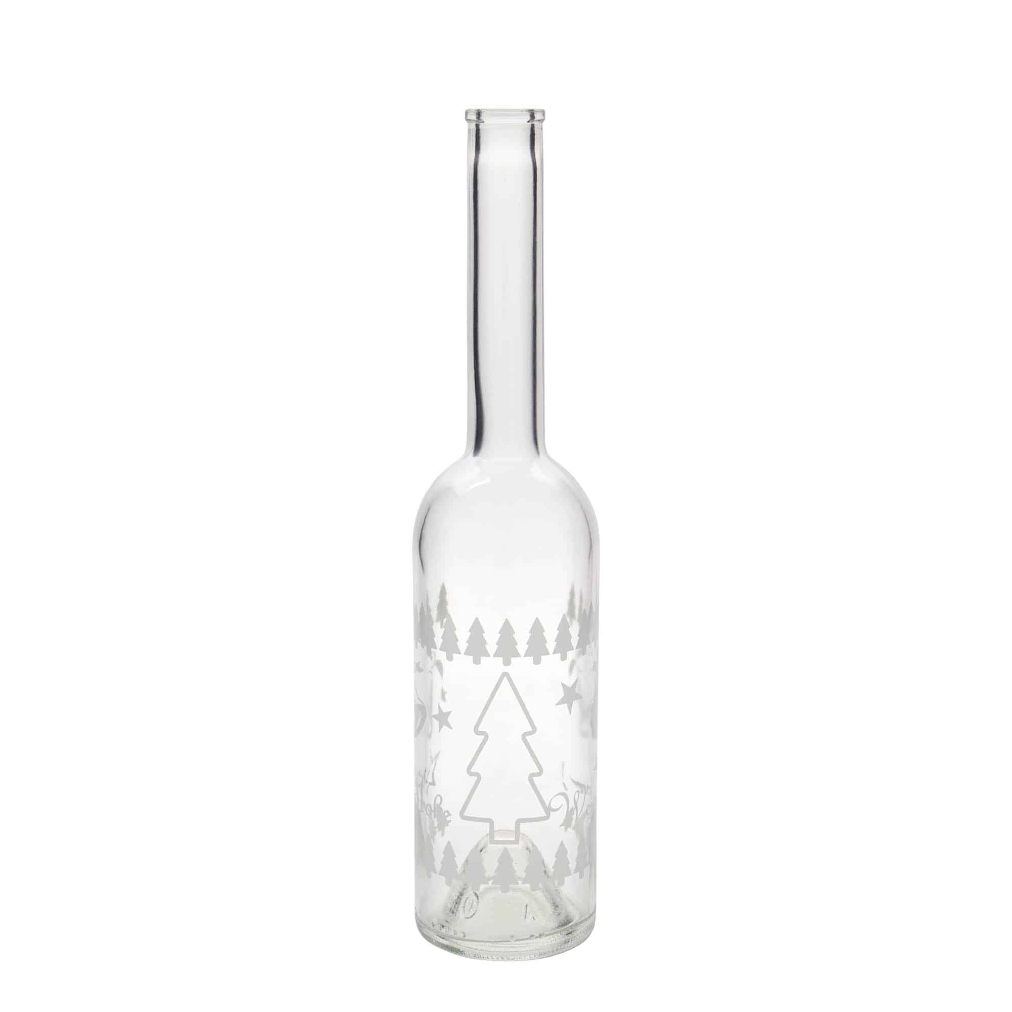 500 ml steklena steklenica »Opera«, motiv: klasičen božič, ustje: pluta 500 ml steklena steklenica »Opera«, motiv: klasičen božič, ustje: pluta