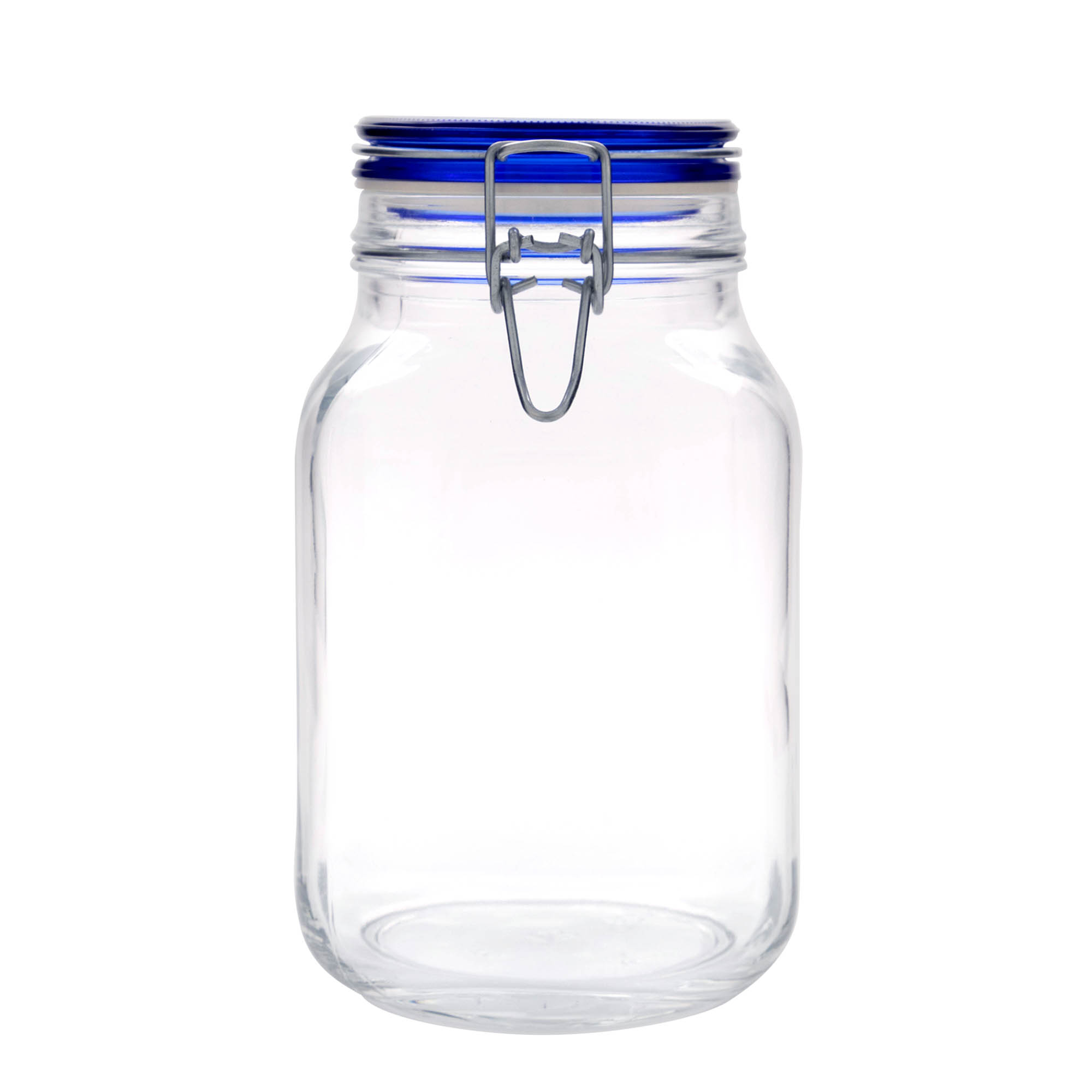 2.000 ml steklenica s kovinskim zaponkom 'Fido' modri pokrov, kvadratna, odprtina: kovinski zapončni pokrov 2.000 ml steklenica s kovinskim zaponkom 'Fido' modri pokrov, kvadratna, odprtina: kovinski zapončni pokrov