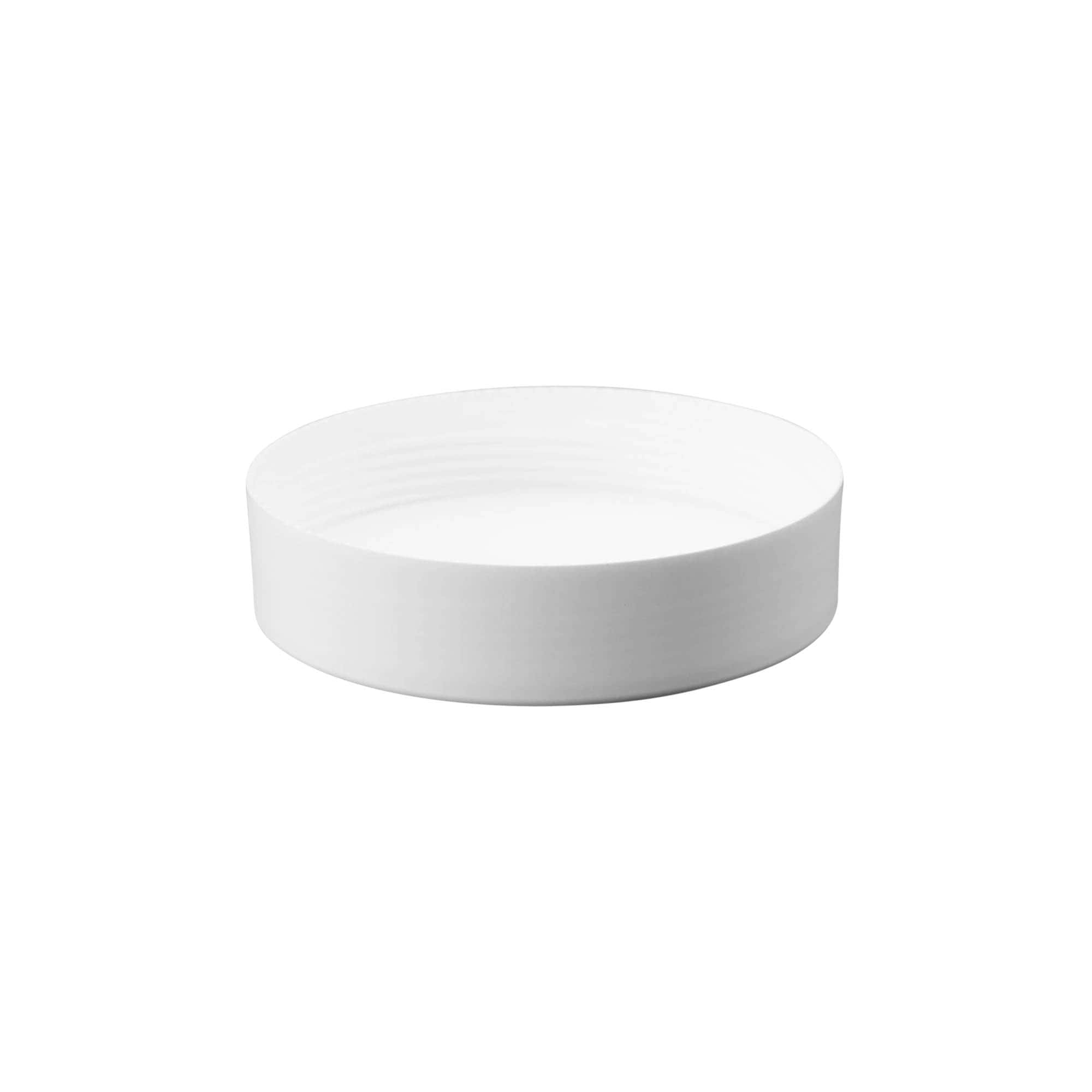 Zavrtni pokrov za 250 ml 'Antonella', PP-plastika, bel