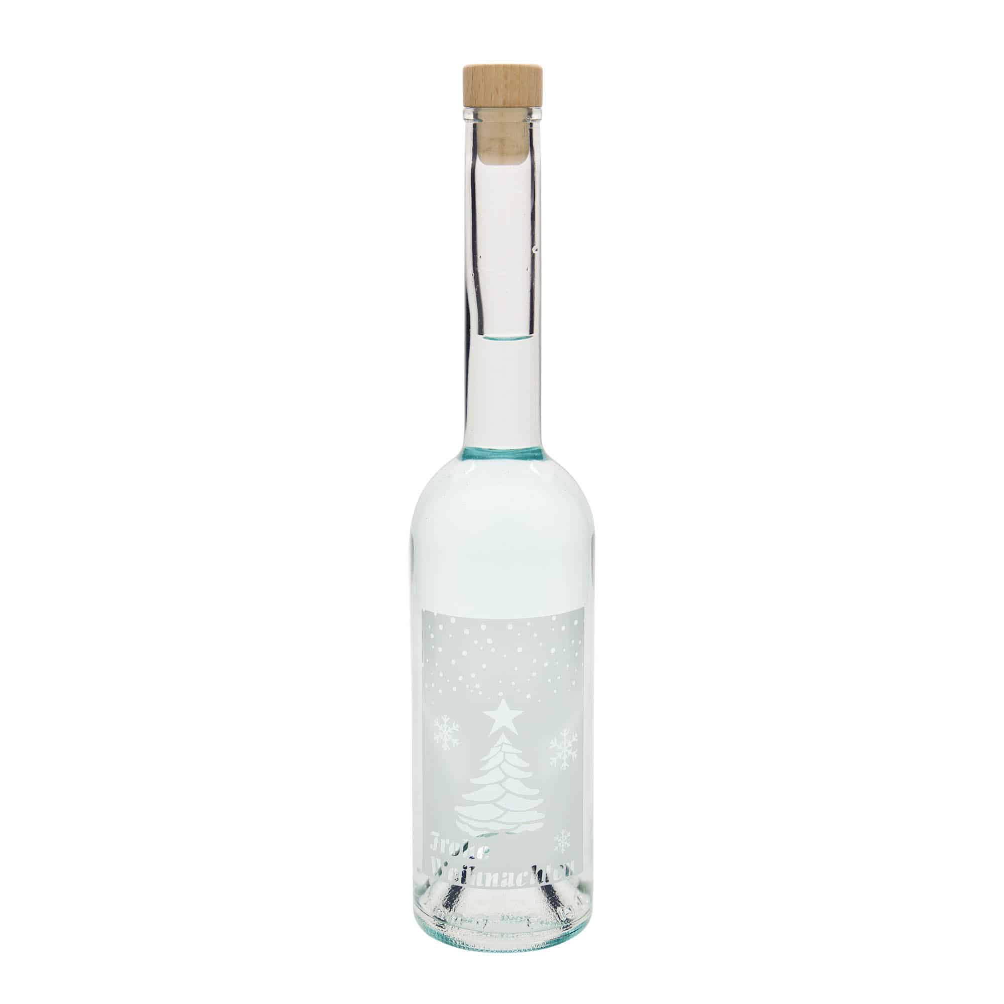 500 ml steklenica 'Opera', motiv: Bele božične praznike, odprtina: pluta