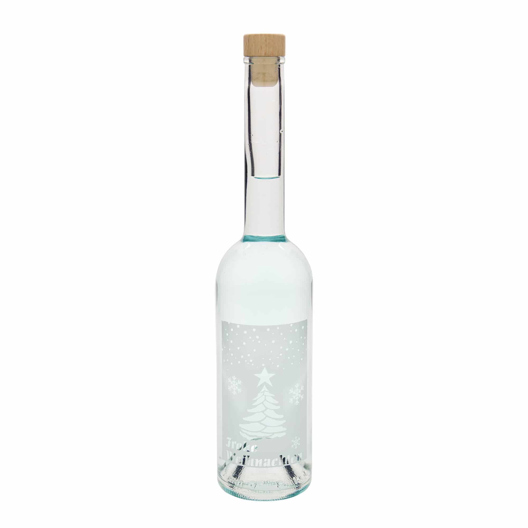 500 ml steklenica 'Opera', motiv: Bele božične praznike, odprtina: pluta