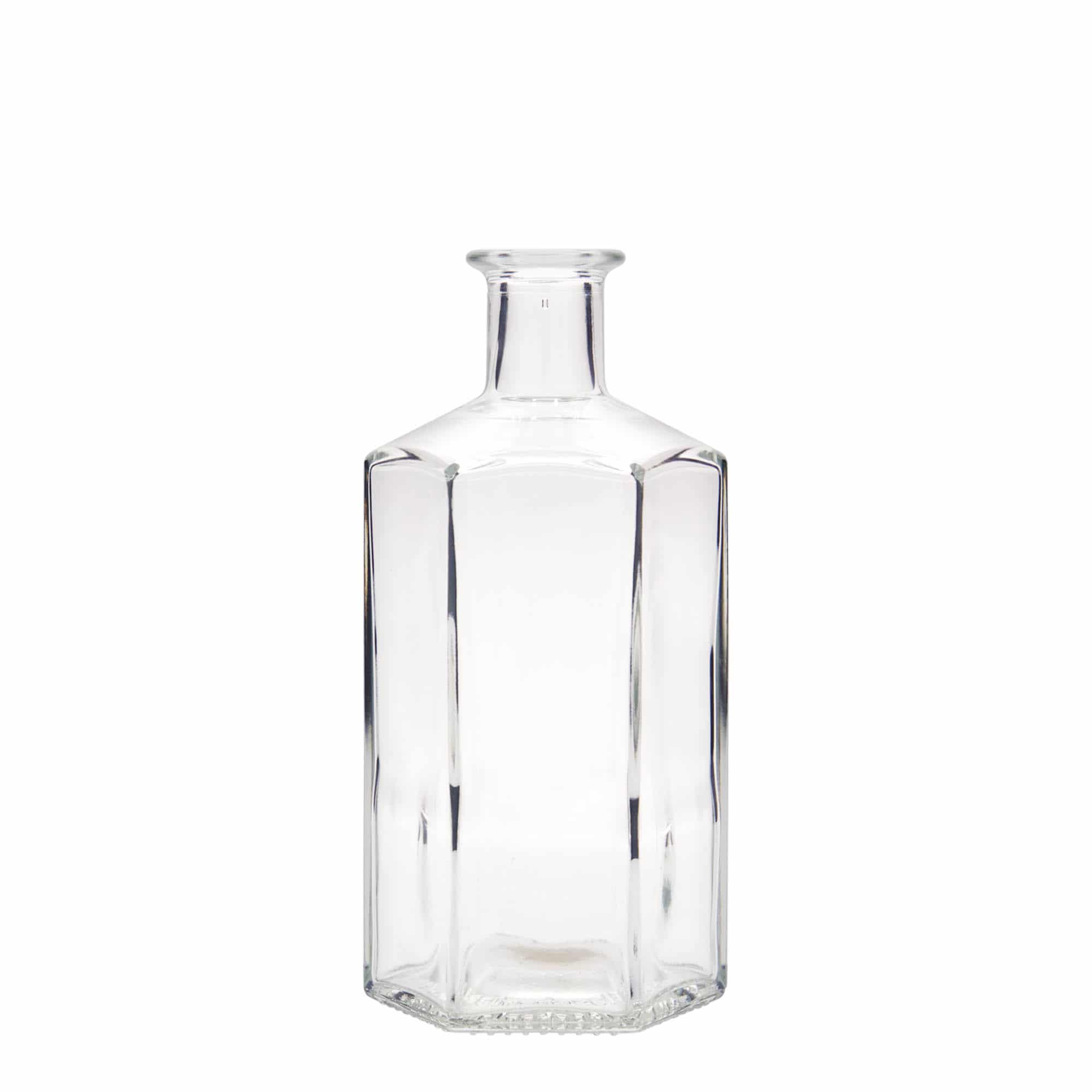 500 ml lekarniška steklenica »Jimmy«, šestkotna, ustje: pluta 500 ml lekarniška steklenica »Jimmy«, šestkotna, ustje: pluta