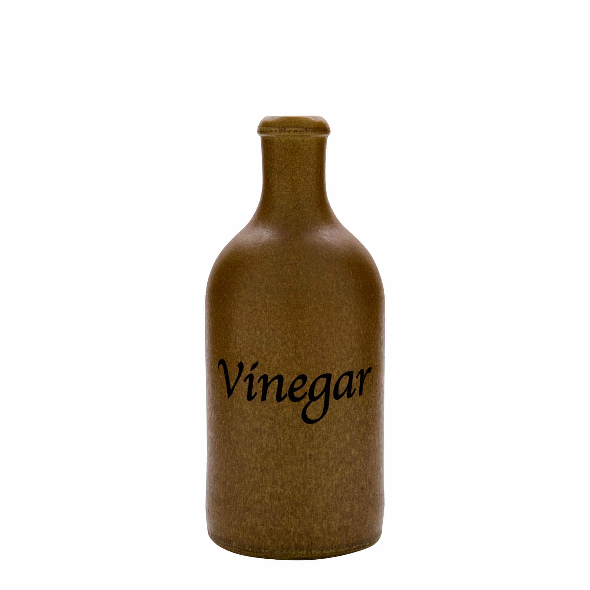 500 ml lončeni vrč, motiv: Vinegar, lončevina, rjavo-kristalna, ustje: pluta 500 ml lončeni vrč, motiv: Vinegar, lončevina, rjavo-kristalna, ustje: pluta