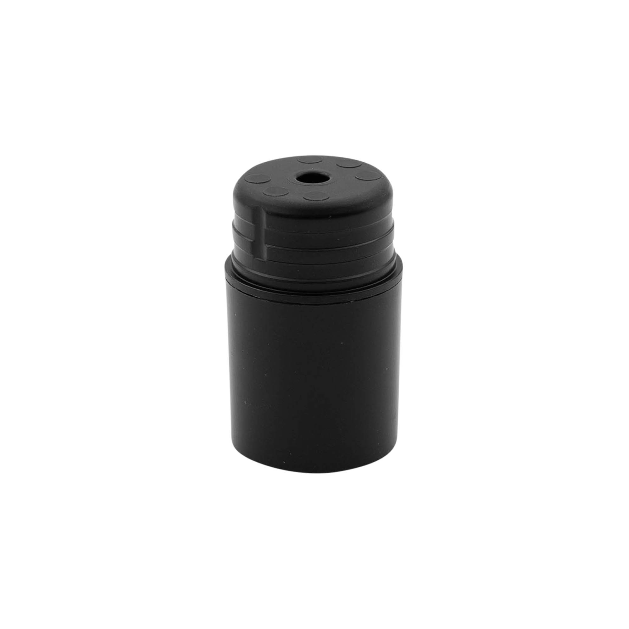 Airless-Spender Pumpkopf 'Nano', PP-Kunststoff, schwarz