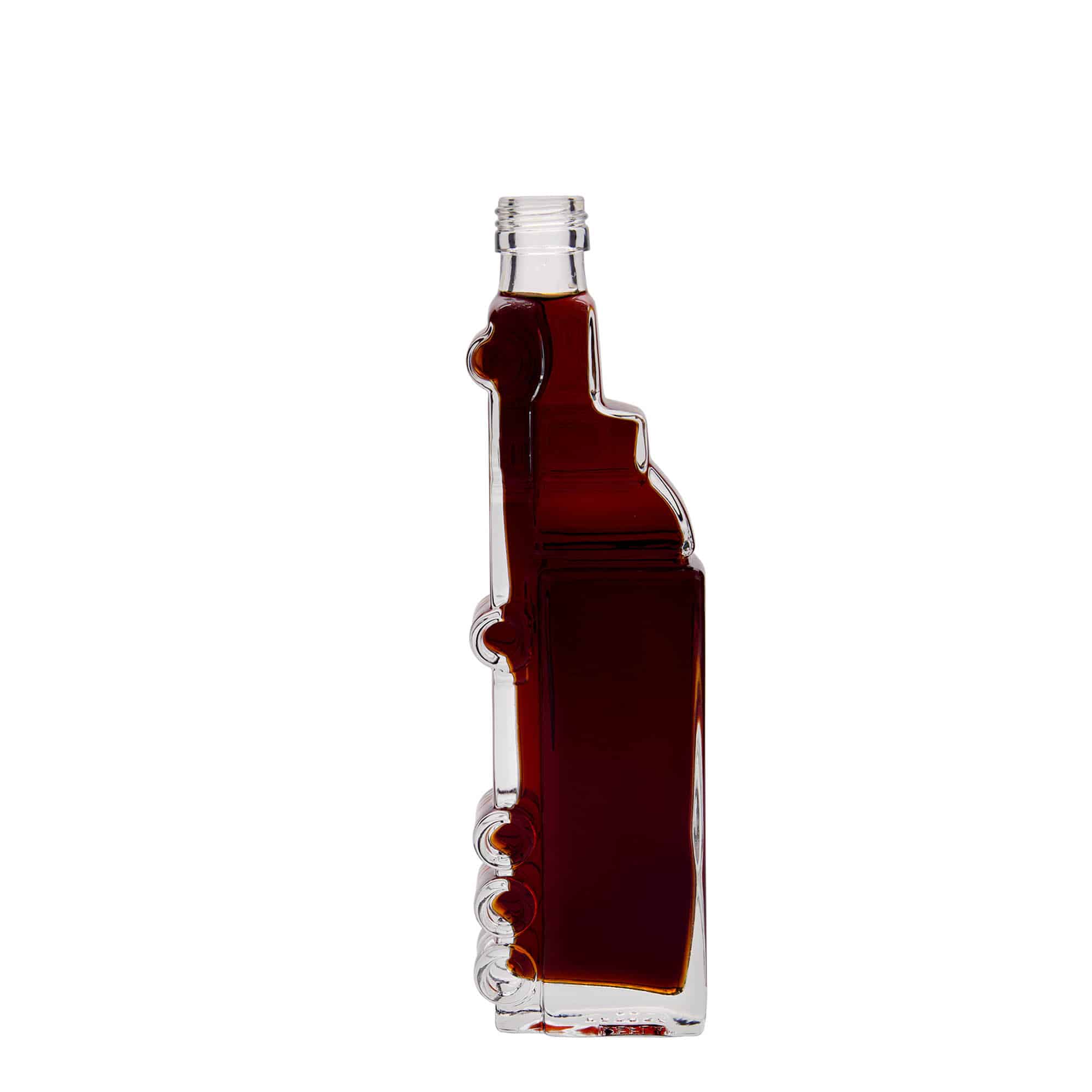 200 ml steklena steklenica »Tovornjak«, ustje: pluta