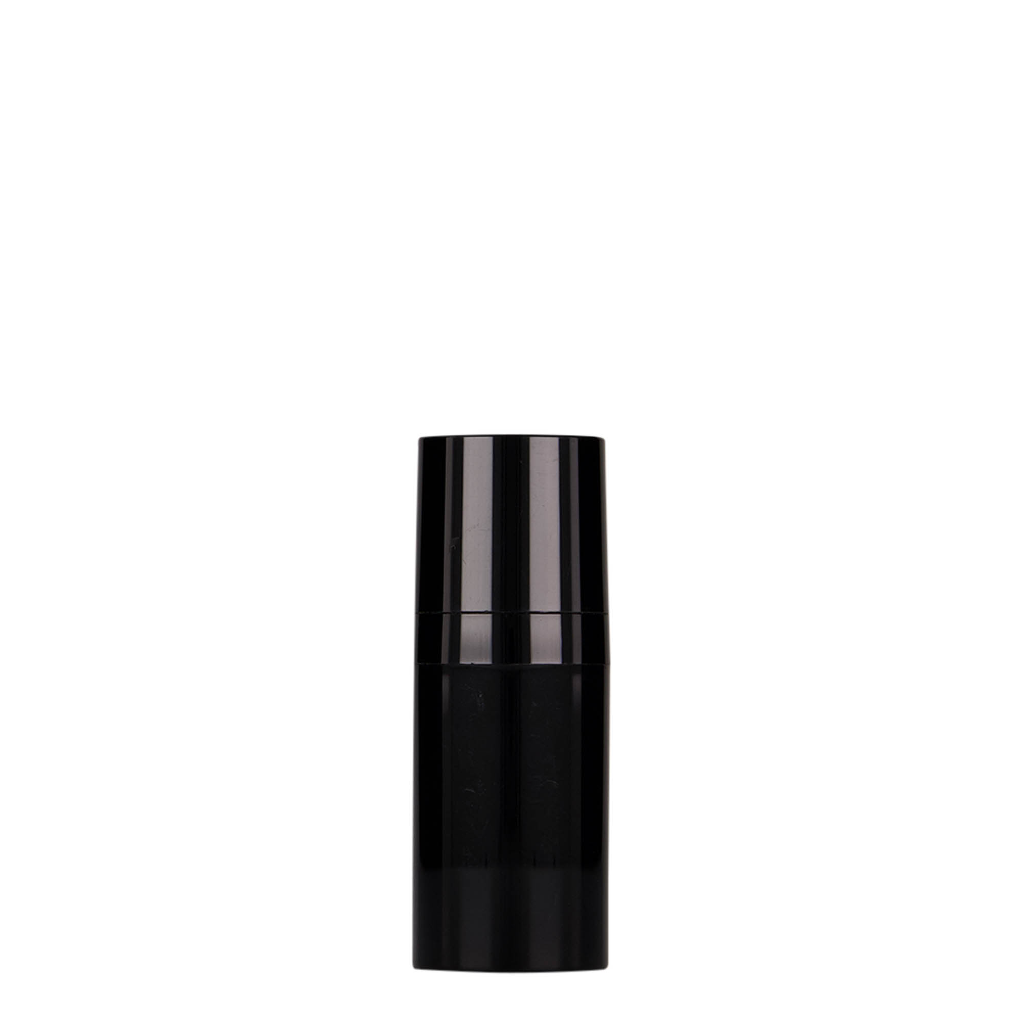15 ml Airless-dispenzer 'Micro', PP-plastika, črn