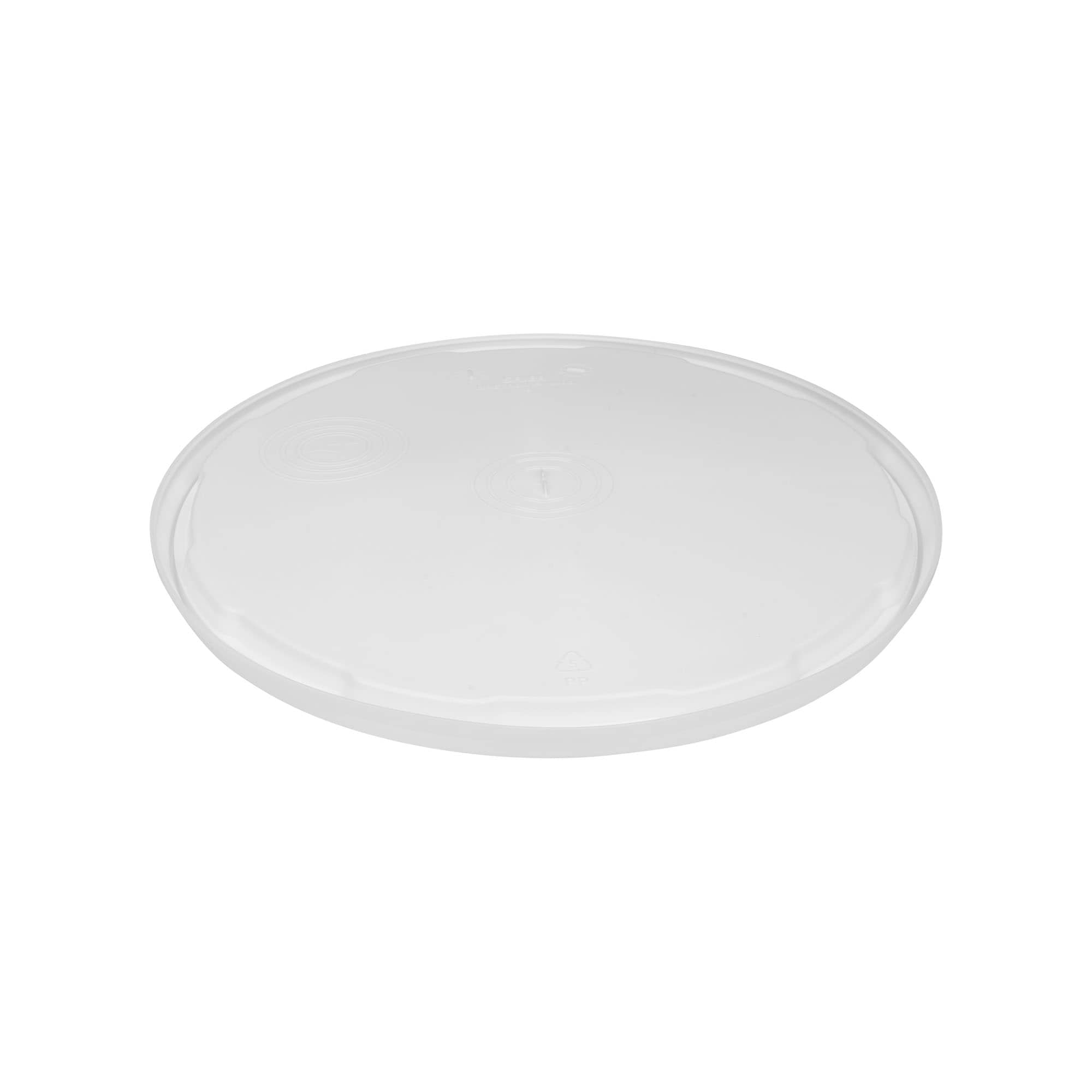 Pokrov za 12,5 l vedro, plastika PP, bela