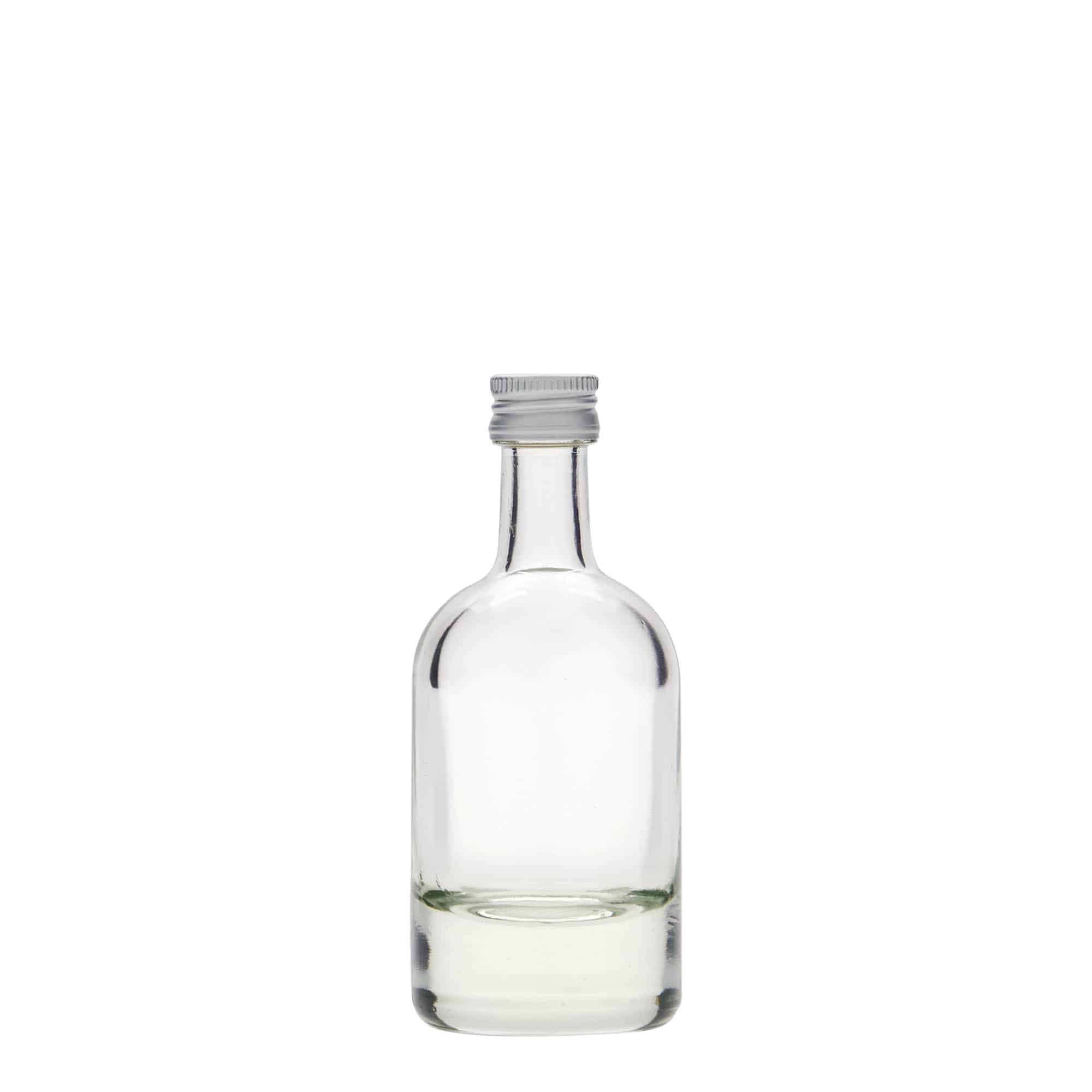 Steklenička iz stekla 50 ml 'Linea Uno', odprtina: PP 18 Steklenička iz stekla 50 ml 'Linea Uno', odprtina: PP 18