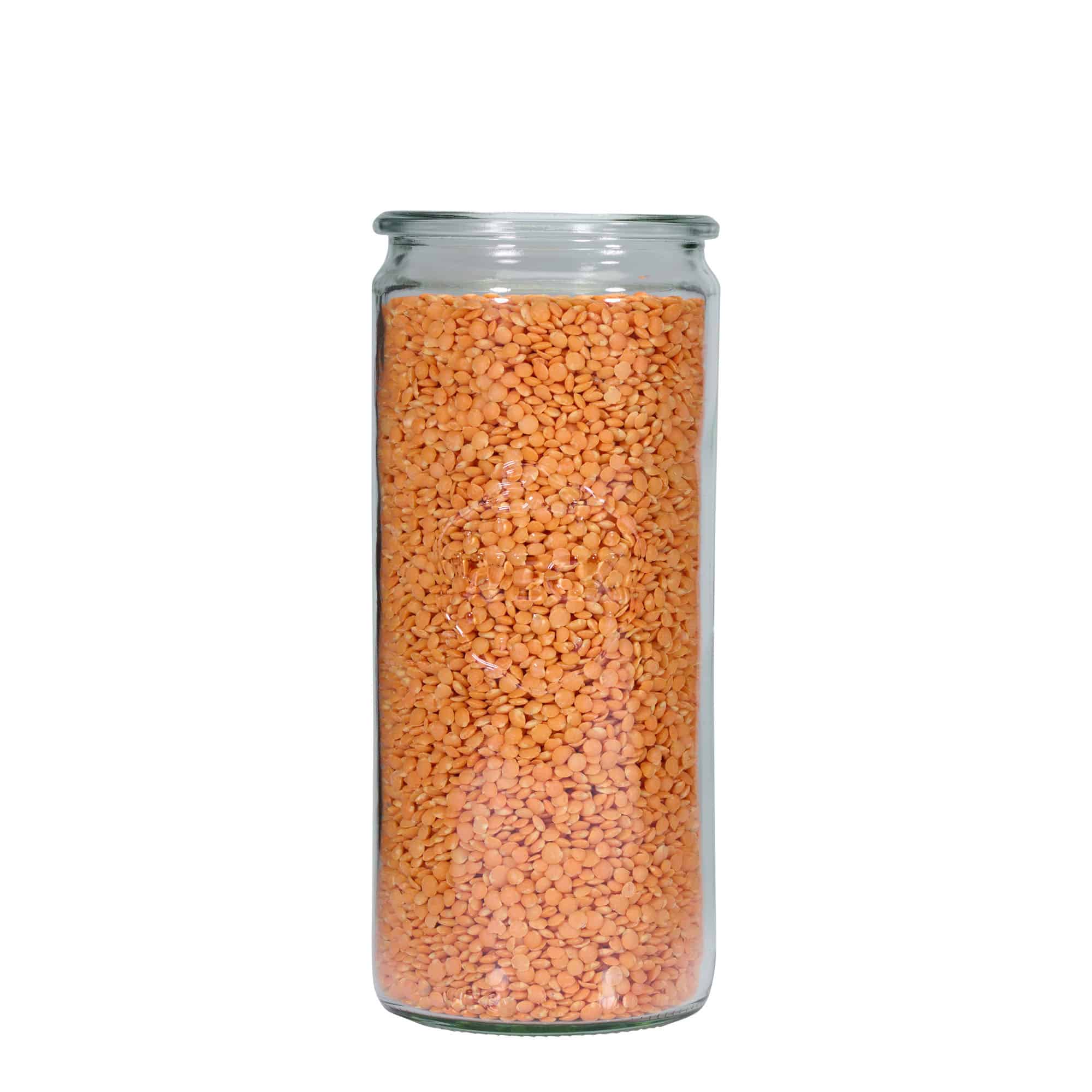 1040 ml cilindrični kozarec WECK, ustje: Okrogel rob