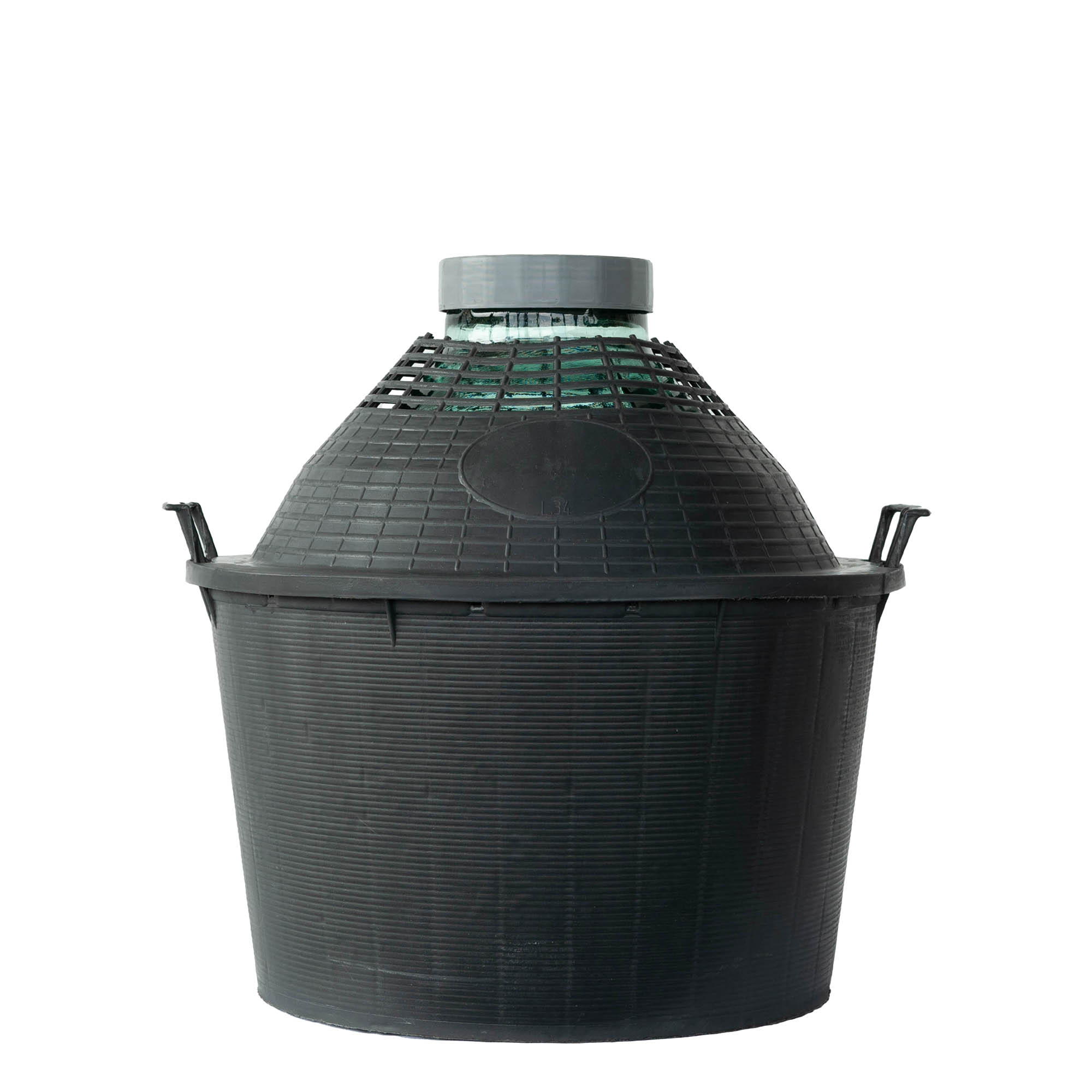 34 l balonska steklenica širokega grla, steklo, odprtina: navojni zamašek 34 l balonska steklenica širokega grla, steklo, odprtina: navojni zamašek
