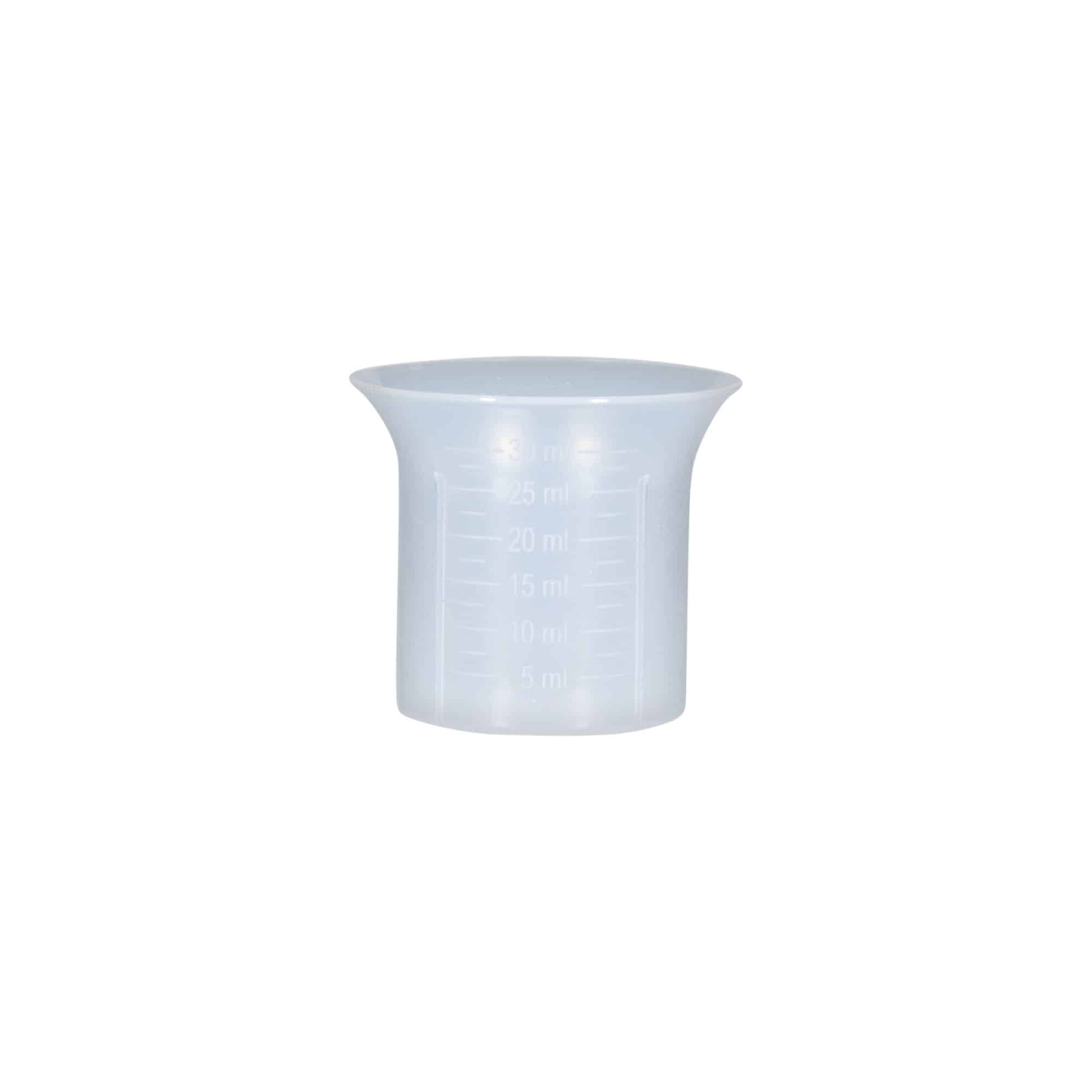 Merilni lonček 5–30 ml, plastika PP Merilni lonček 5–30 ml, plastika PP