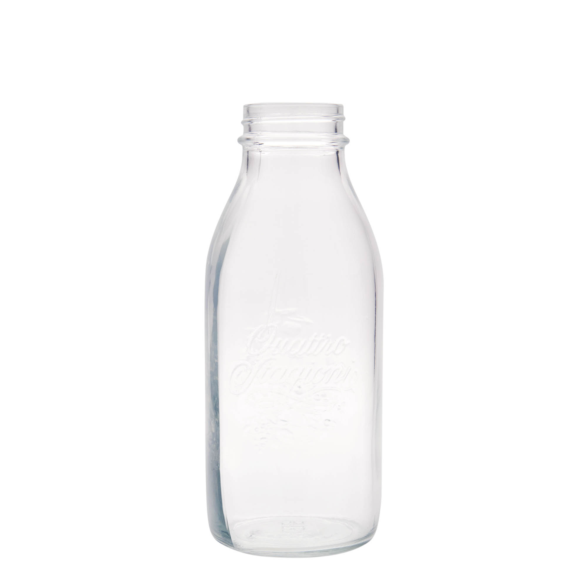 1.000 ml steklenica 'Quattro Stagioni', odprtina: navojni zamašek 1.000 ml steklenica 'Quattro Stagioni', odprtina: navojni zamašek