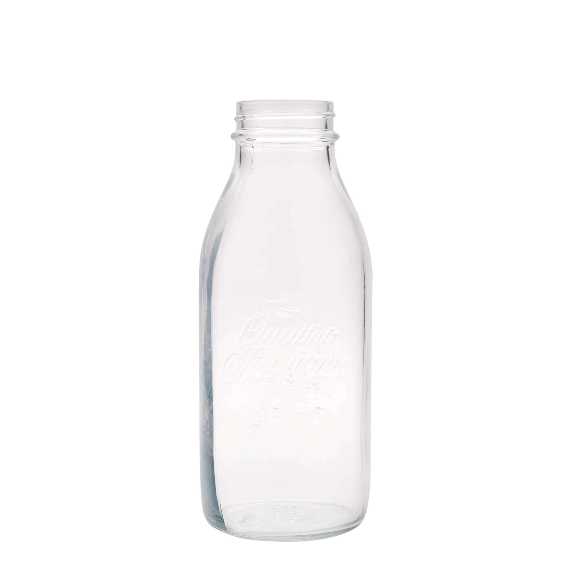 1.000 ml steklenica 'Quattro Stagioni', odprtina: navojni zamašek 1.000 ml steklenica 'Quattro Stagioni', odprtina: navojni zamašek
