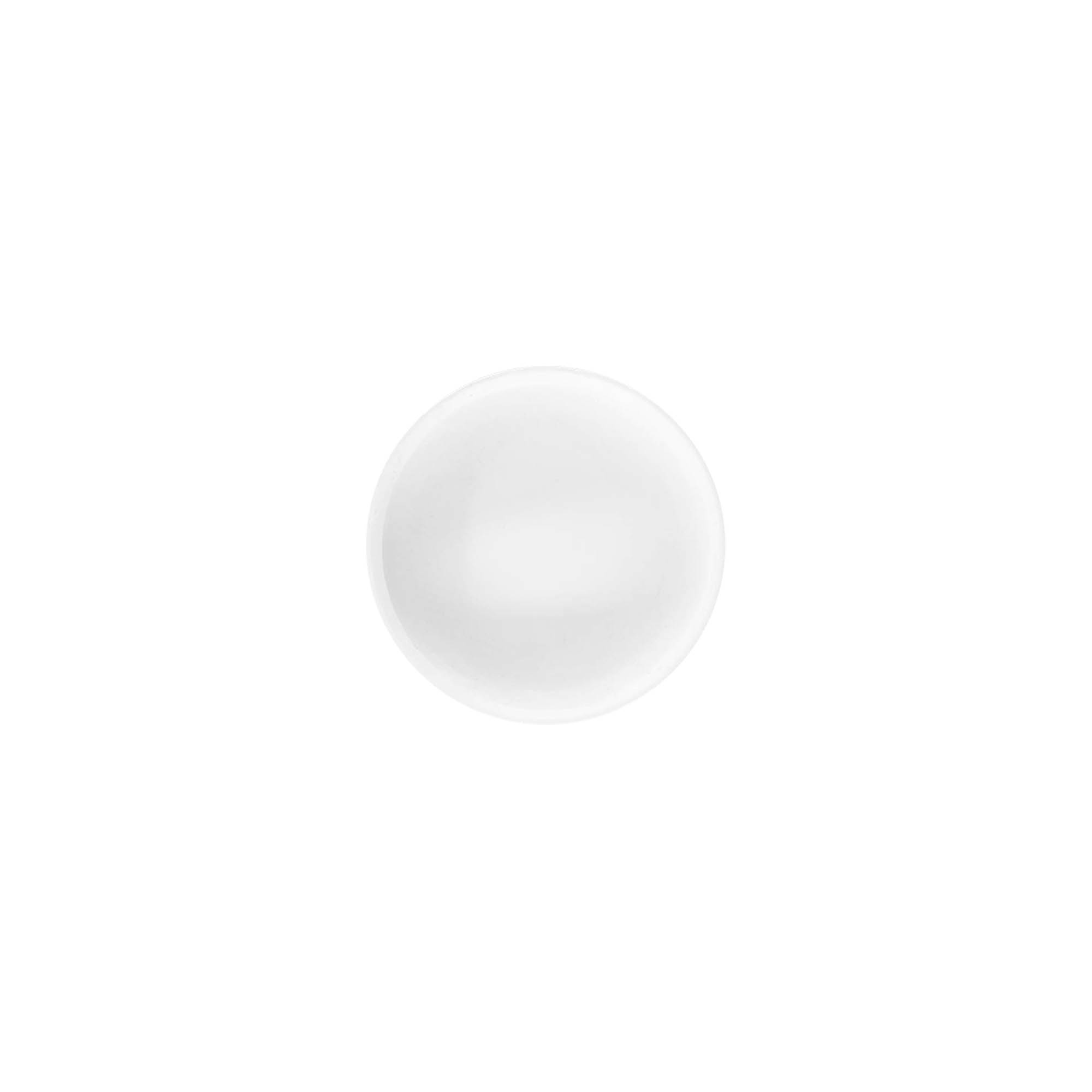 Zakrka za vijačenje 'White Line' 6 ml, PP-plastika, bela