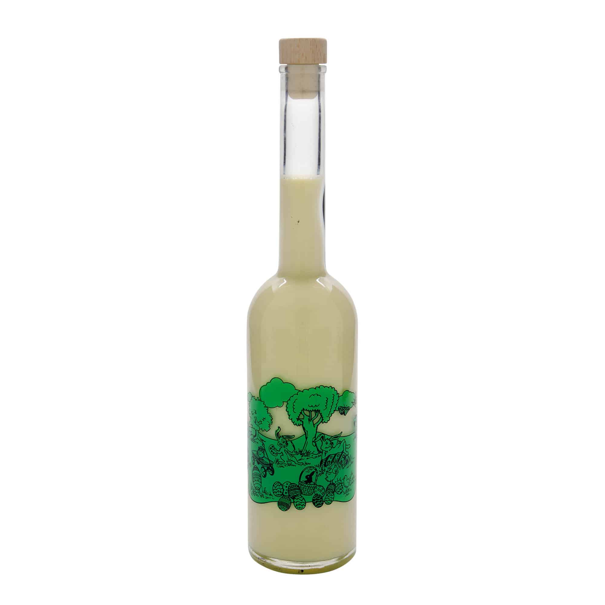 500 ml steklenica 'Opera', motiv: Vesela velika noč, odprtina: zamašek