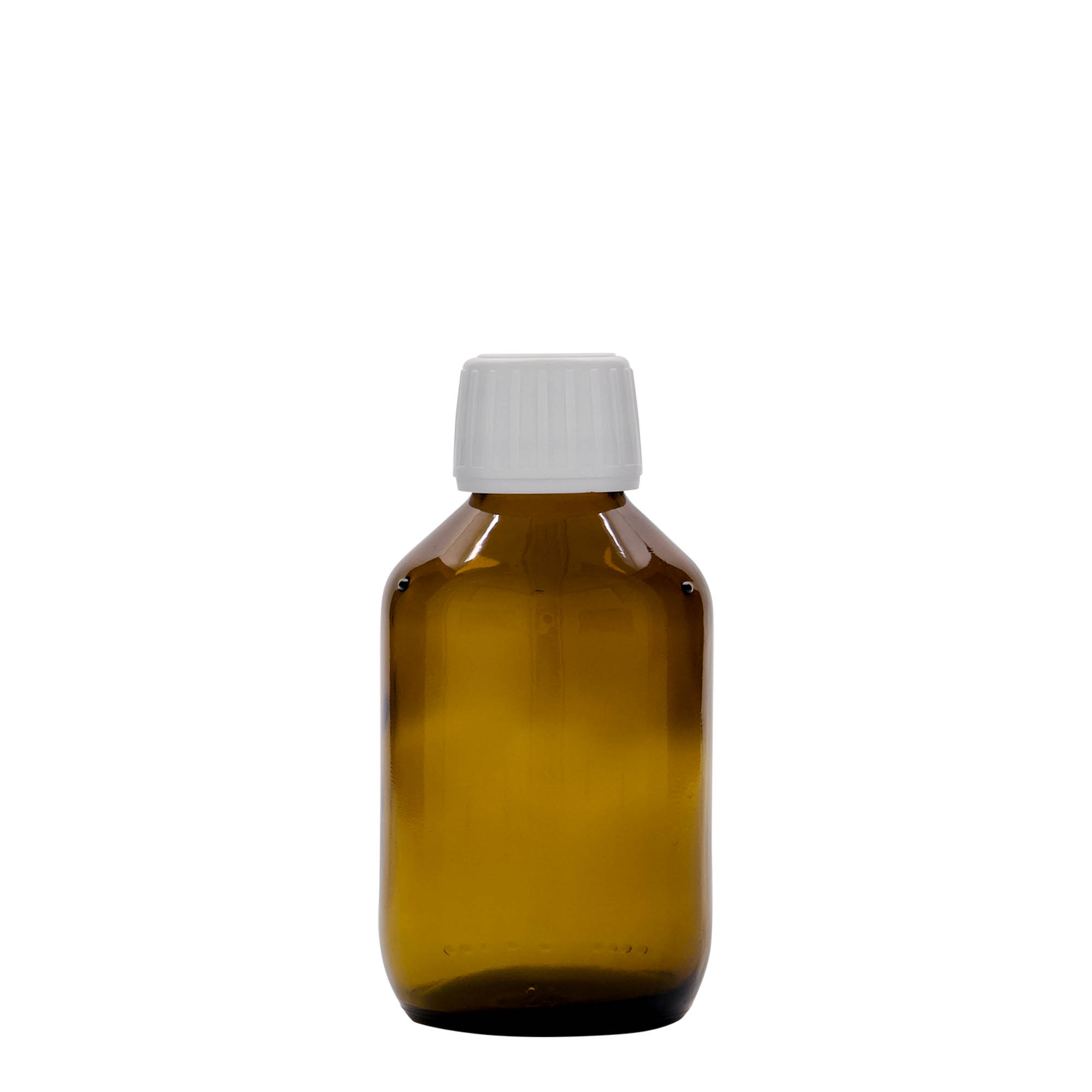 150 ml medicinska steklenička, rjava, steklo, odprtina: PP 28