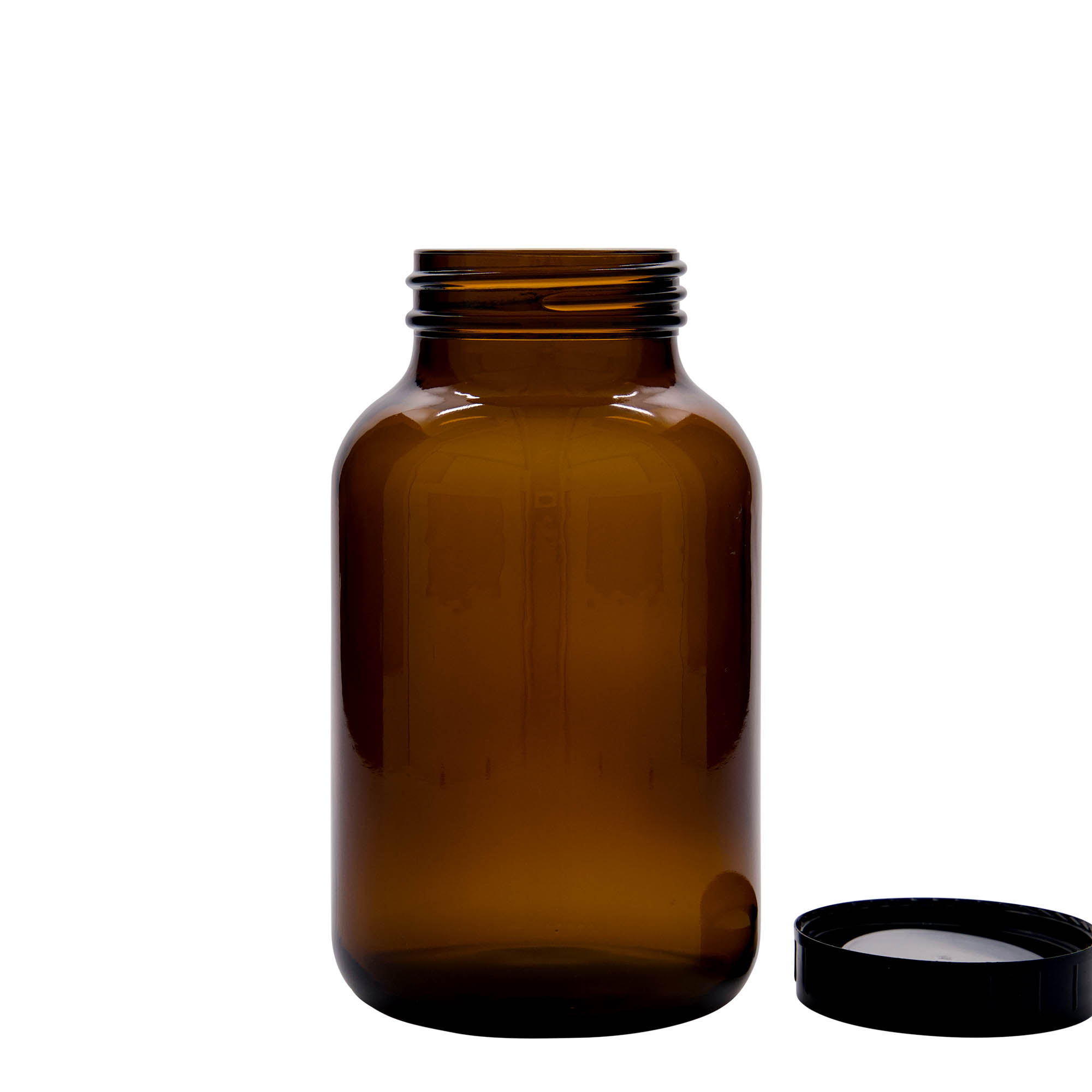1.000 ml širokogrlo steklenico, rjavo, odprtina: DIN 68 1.000 ml širokogrlo steklenico, rjavo, odprtina: DIN 68